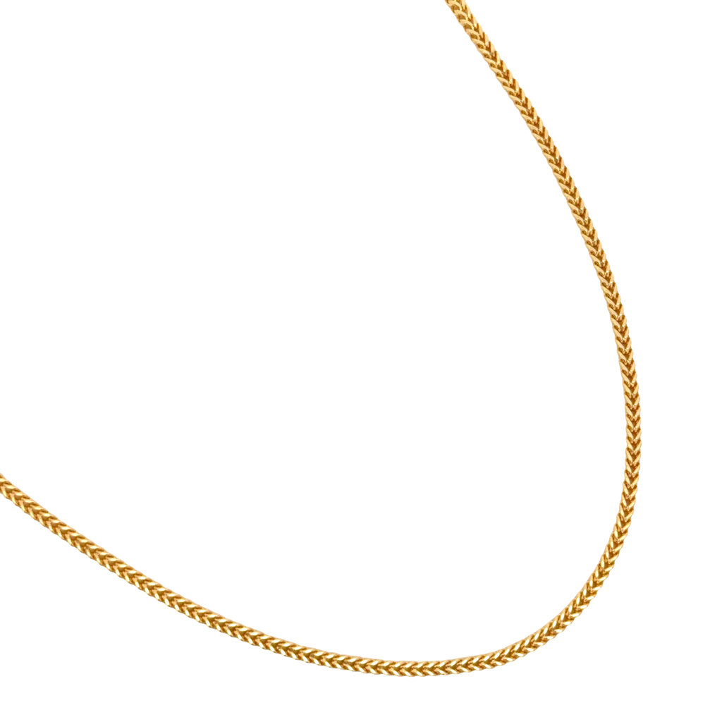 Classic Yellow Gold Chain Necklace