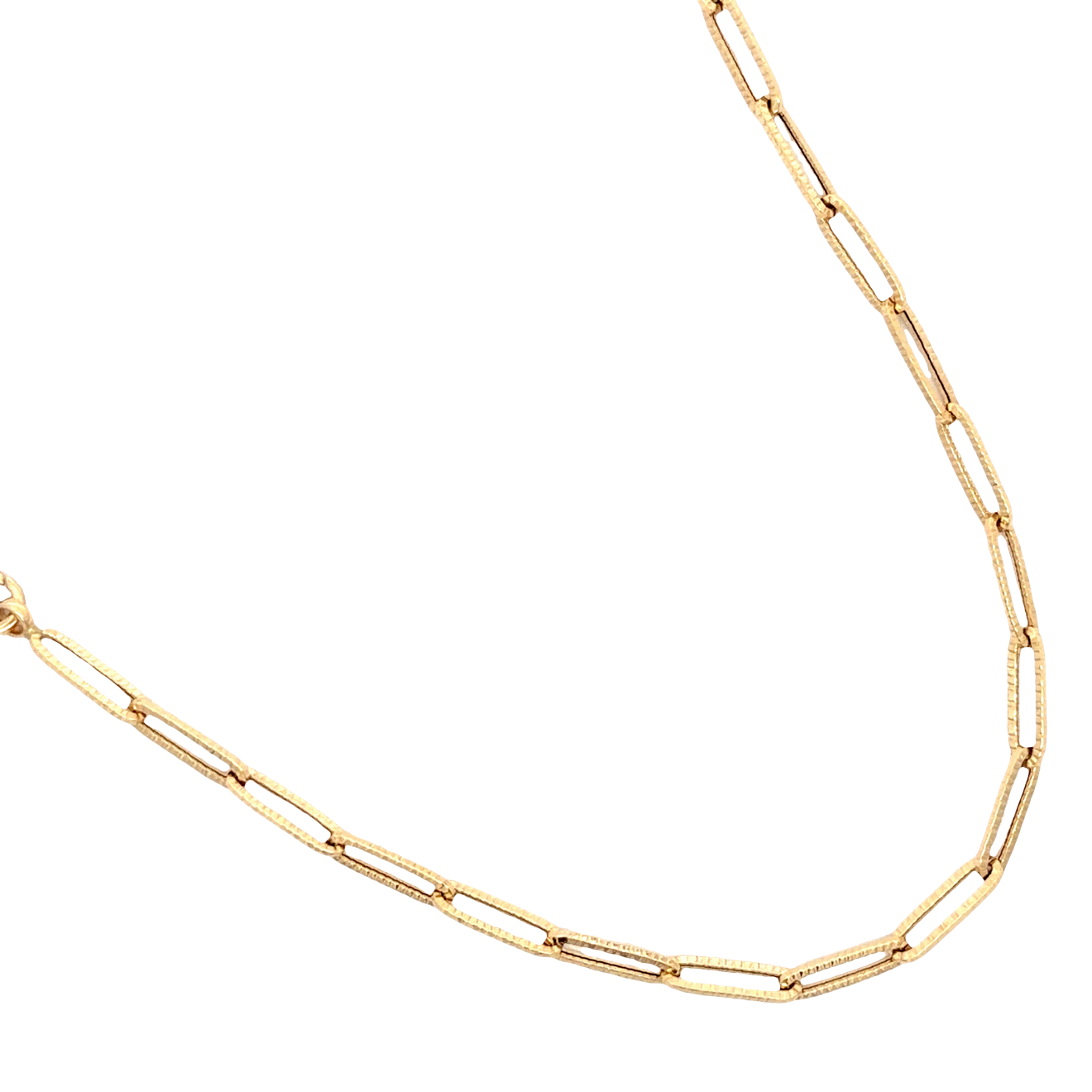 Elegant Yellow Gold Chain Necklace