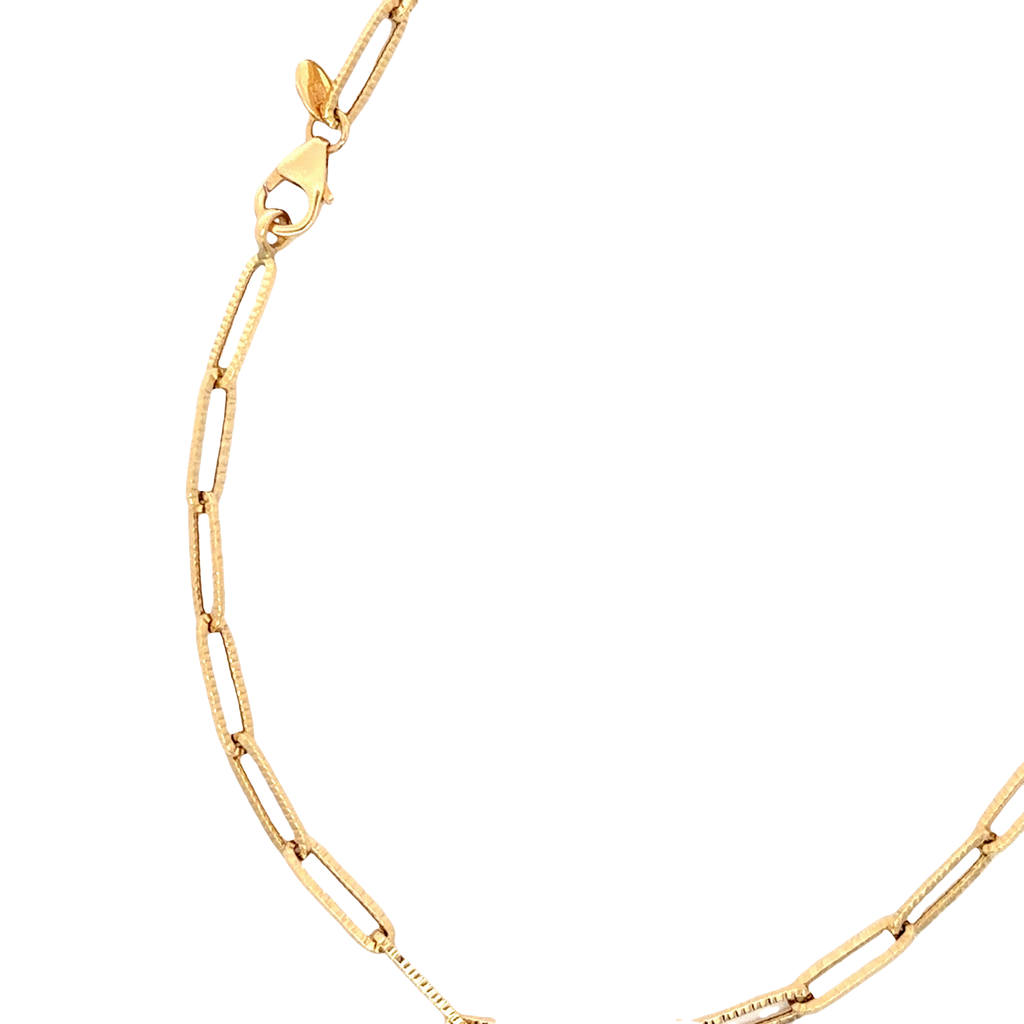 Elegant Yellow Gold Chain Necklace