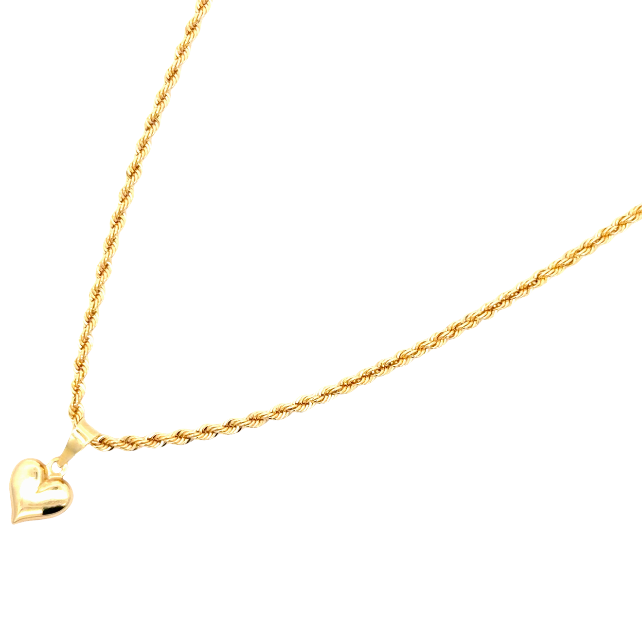 Classic Yellow Gold Chain Necklace