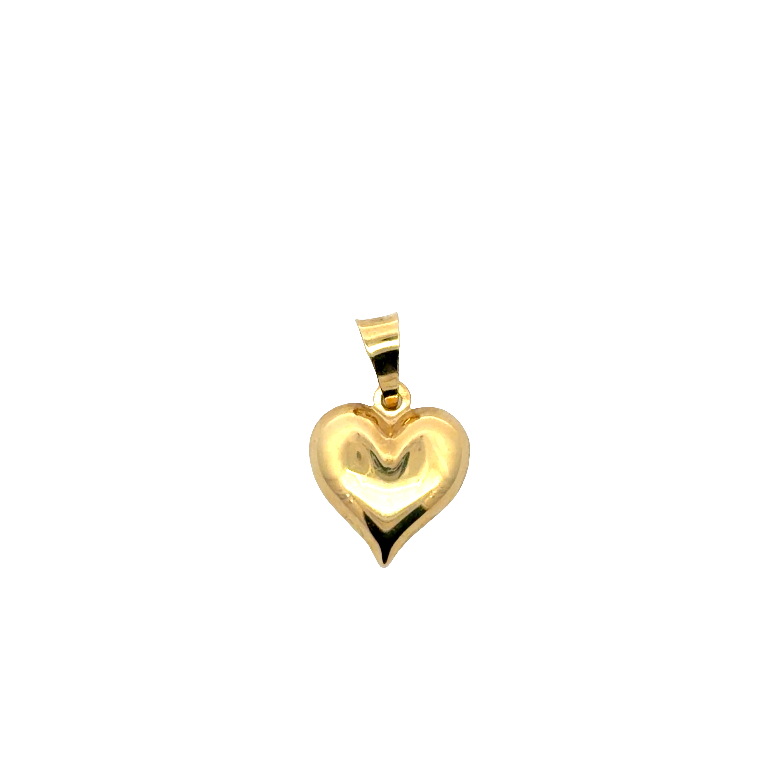 Classic Yellow Gold Heart Pendant