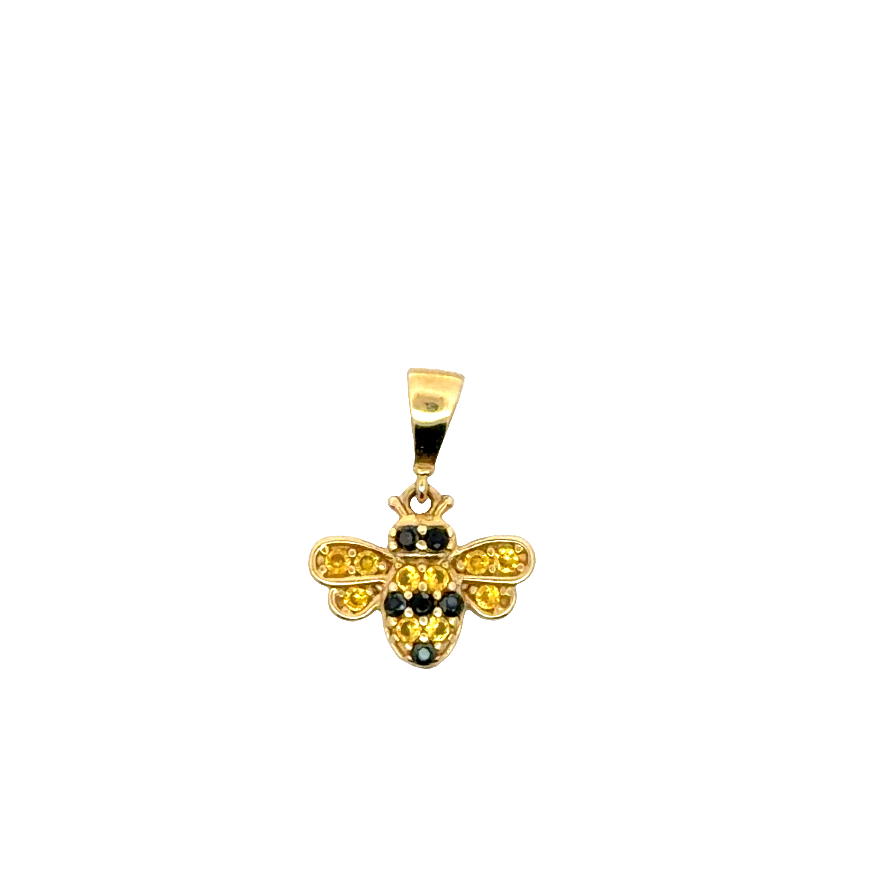 Yellow Gold Bee Pendant