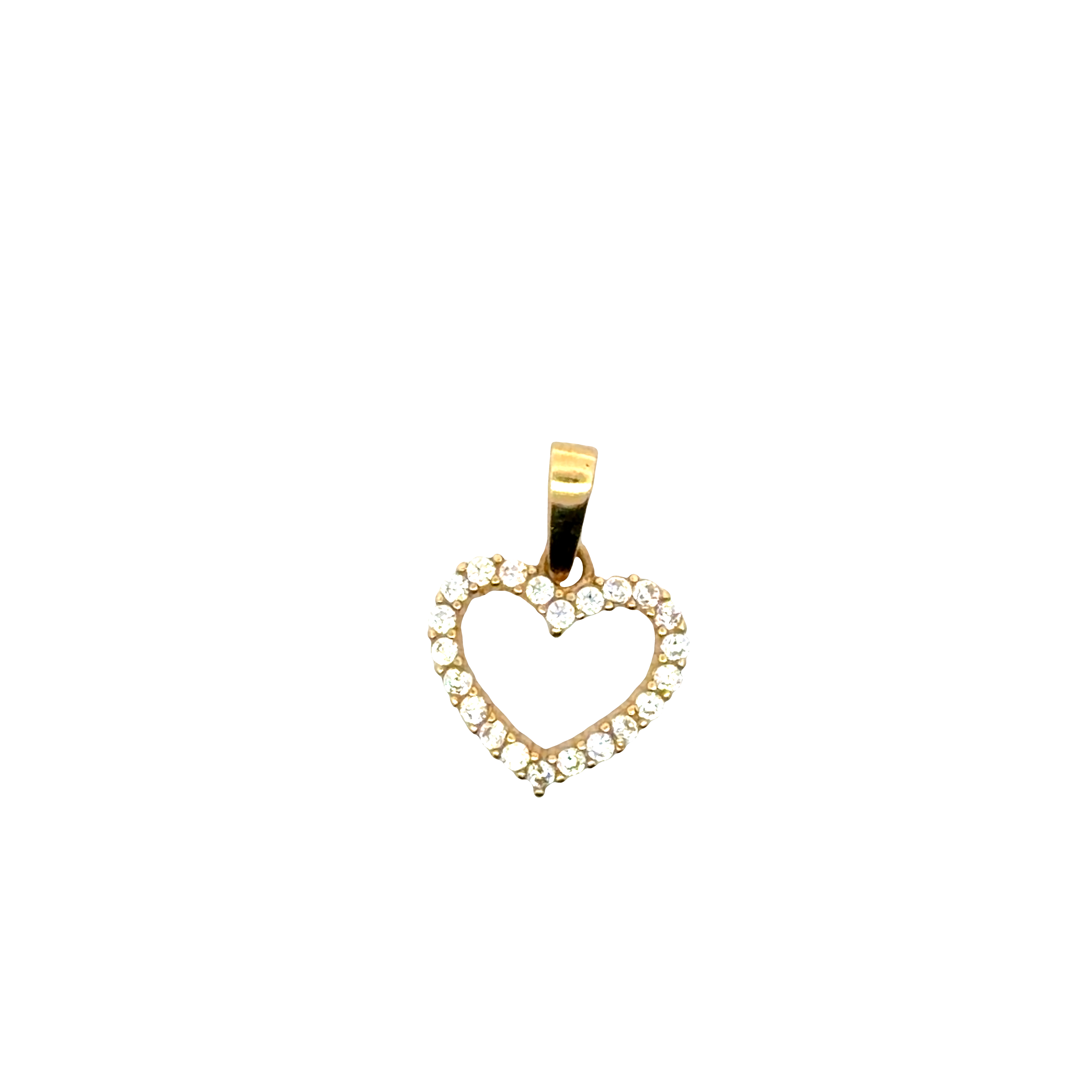 Yellow Gold Heart Pendant