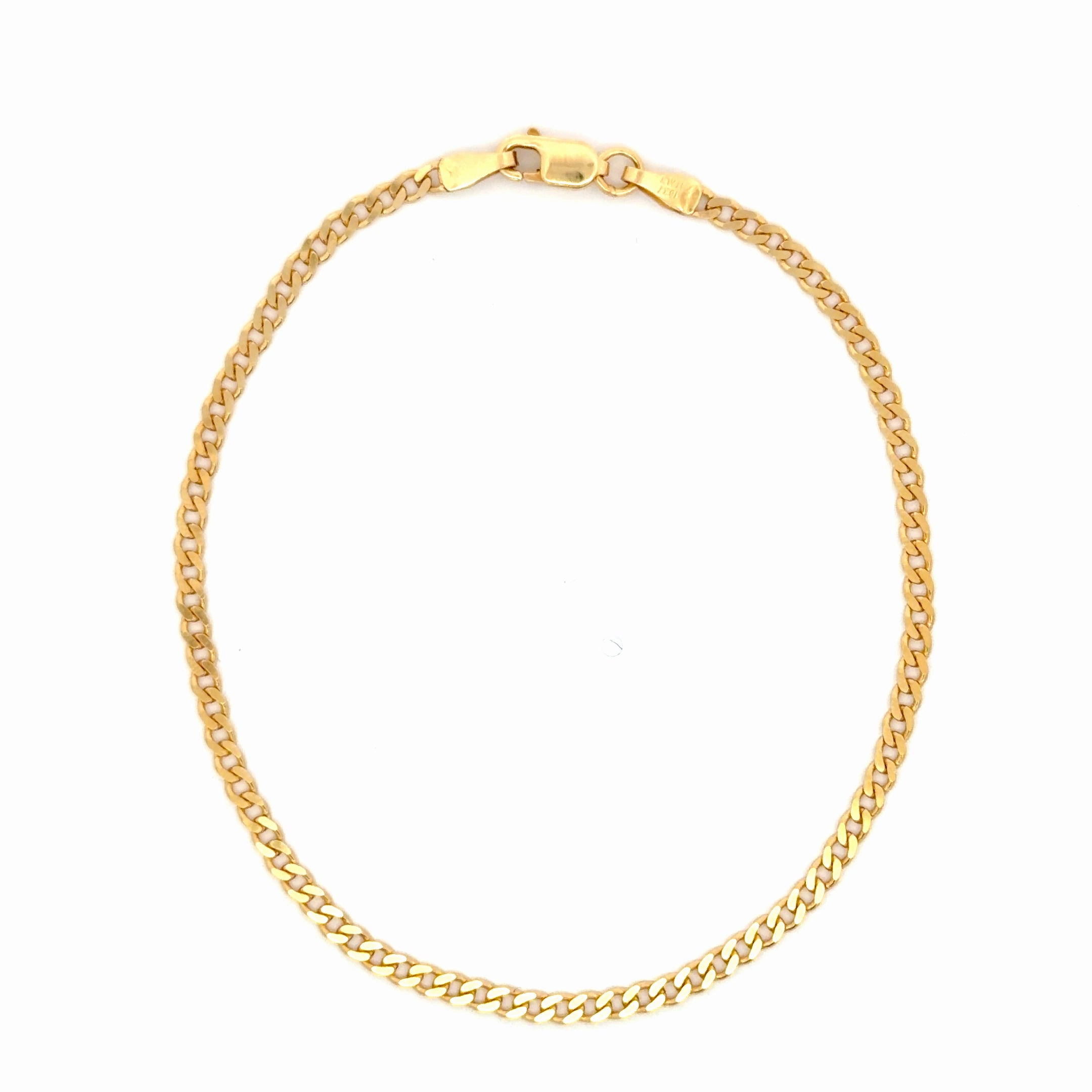 18k Yellow Gold Delicate Chain Bracelet