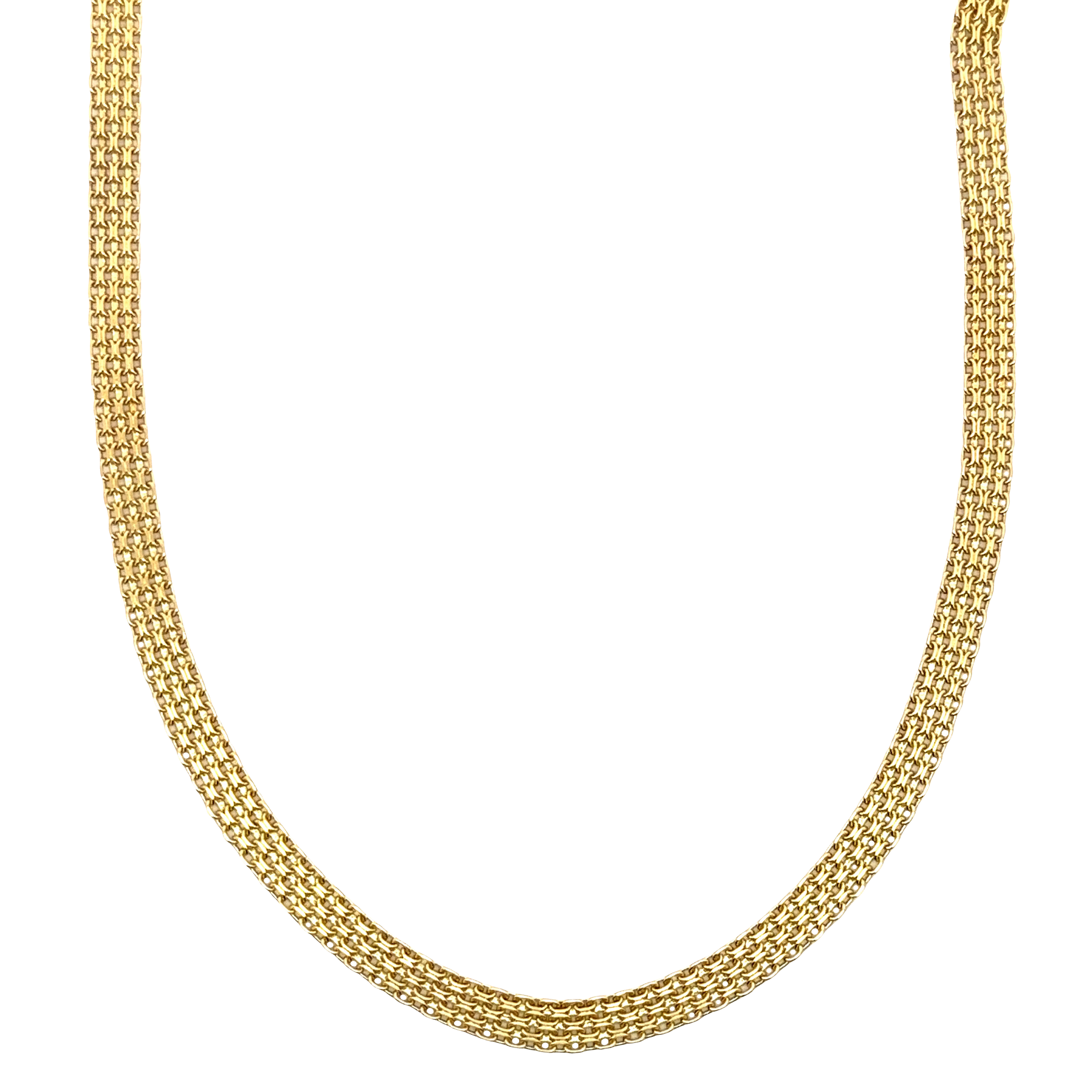 Classic Yellow Gold Chain Necklace