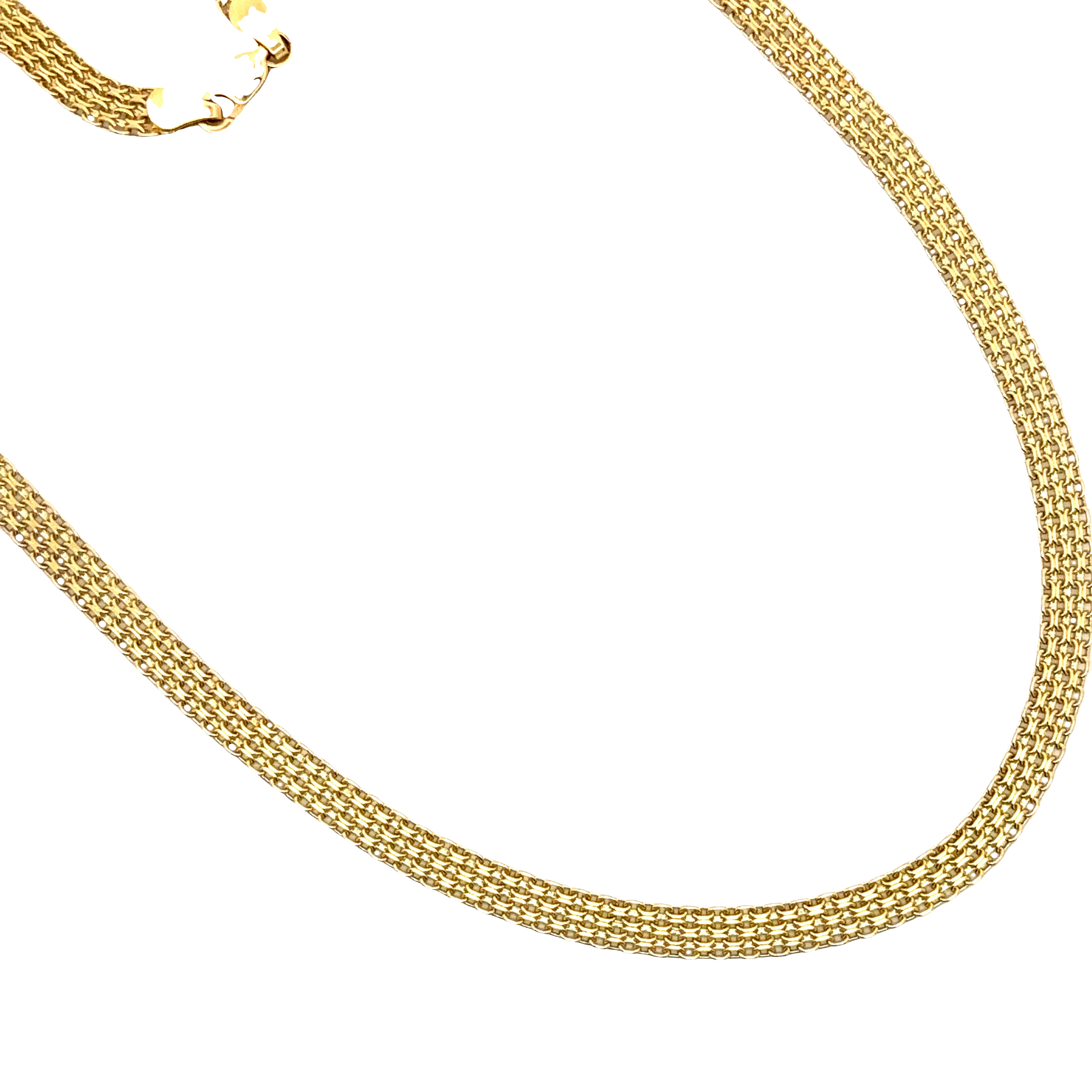 Classic Yellow Gold Chain Necklace