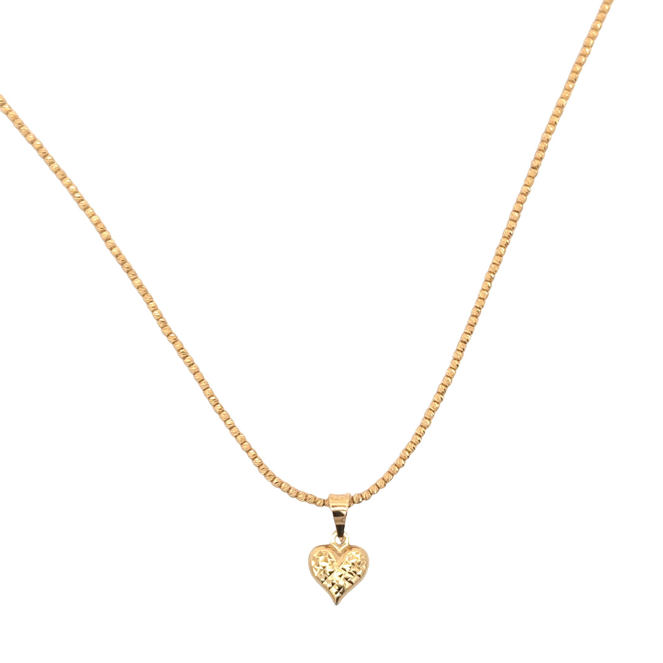 Elegant Yellow Gold Chain Necklace