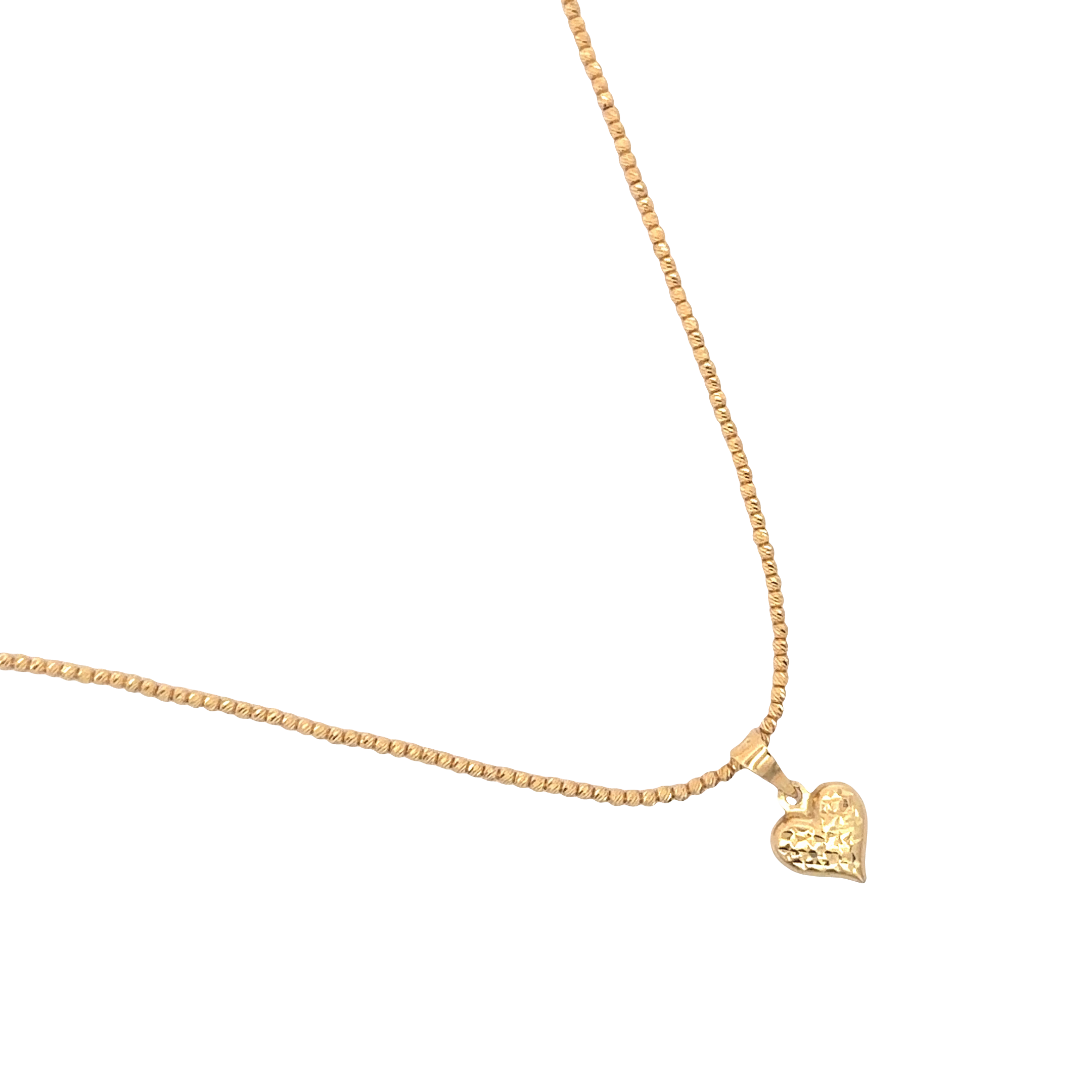 Elegant Yellow Gold Chain Necklace