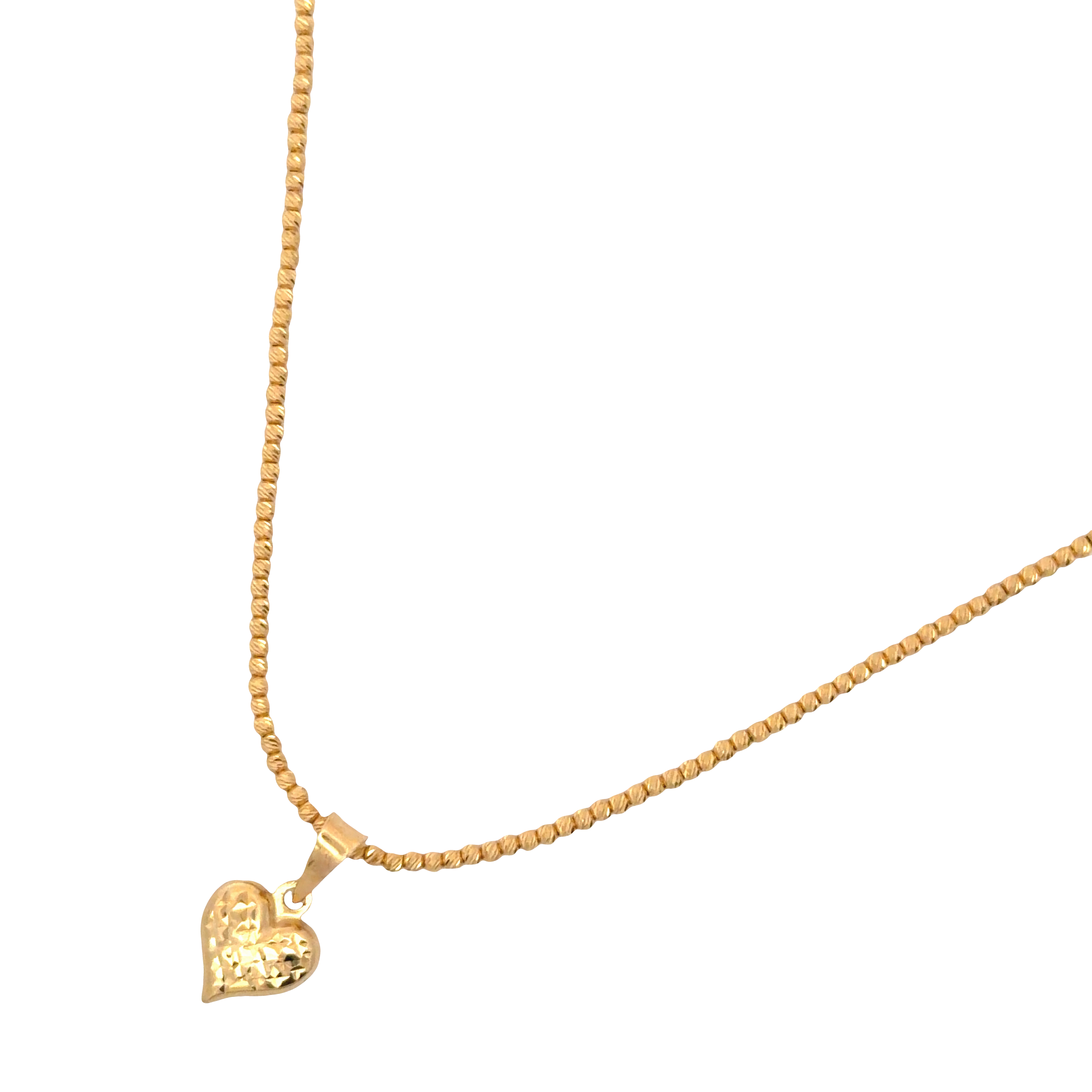 Elegant Yellow Gold Chain Necklace