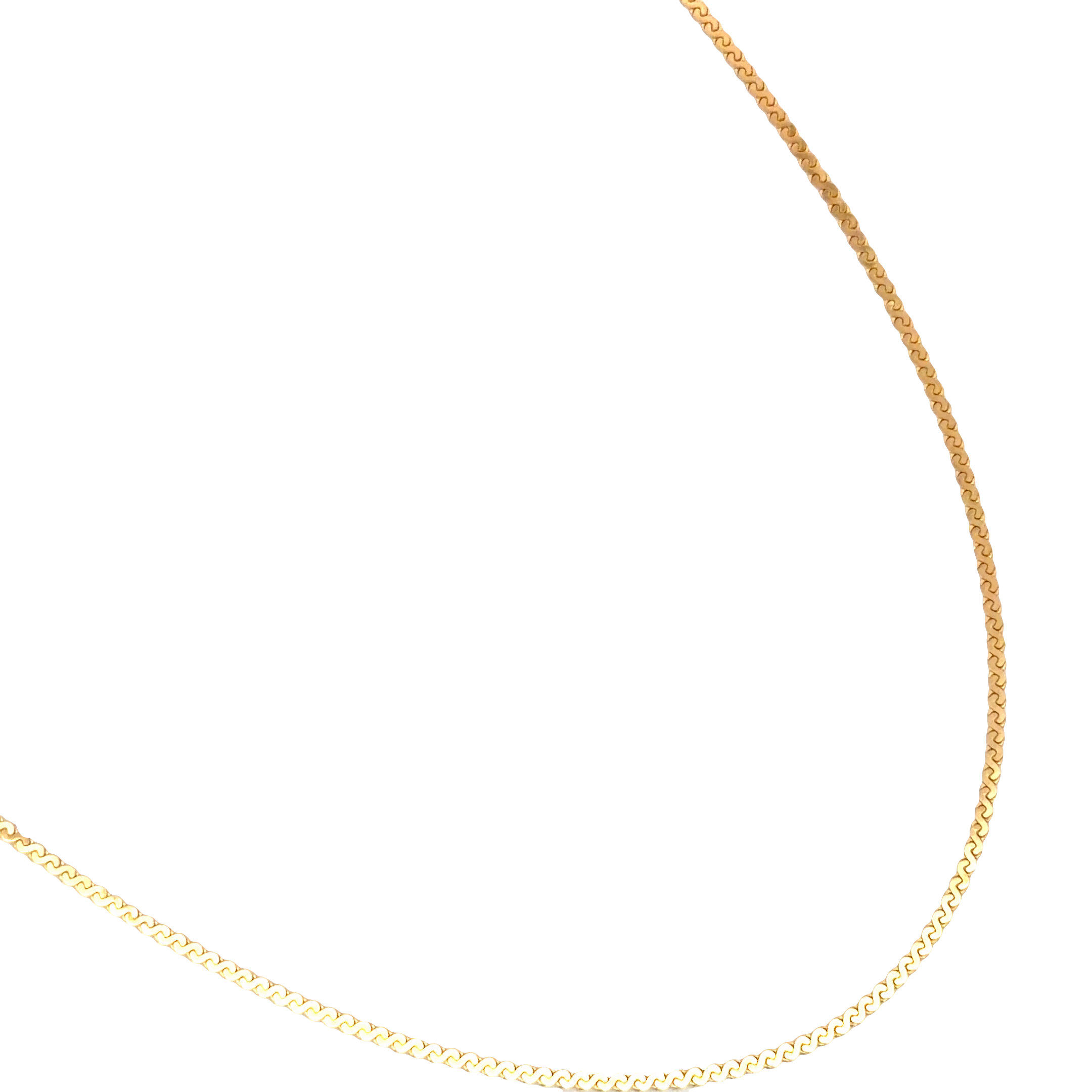 Classic Yellow Gold Chain Necklace