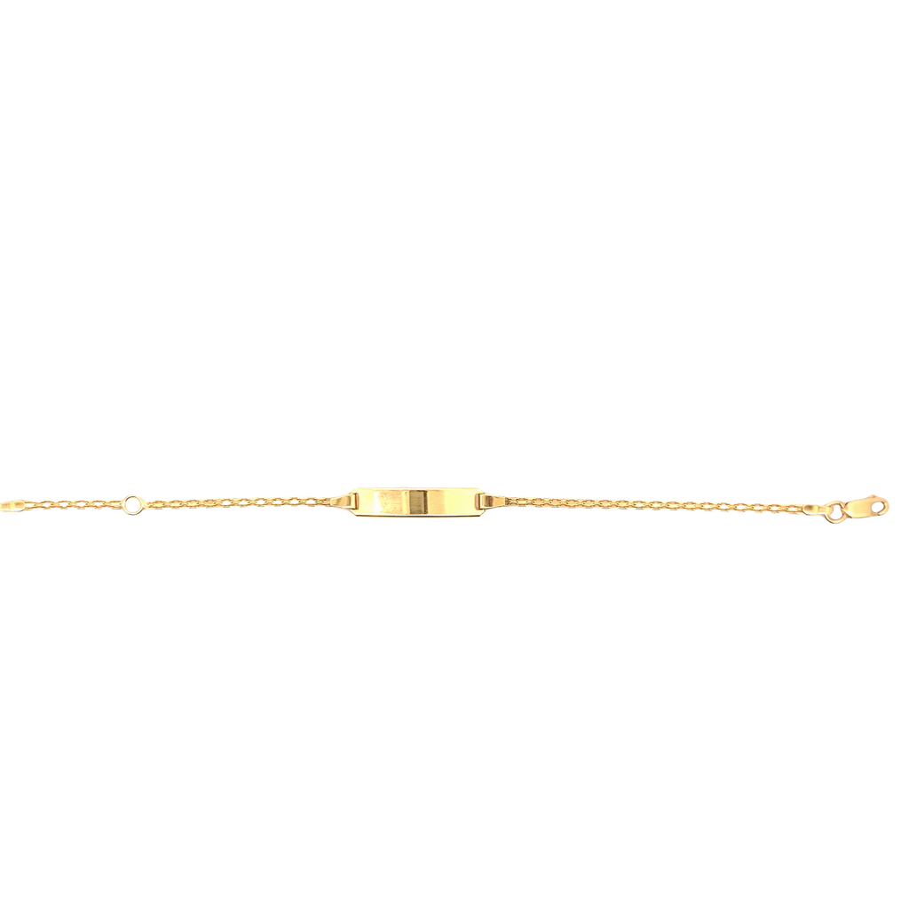 18k Yellow Gold Delicate Chain Bracelet