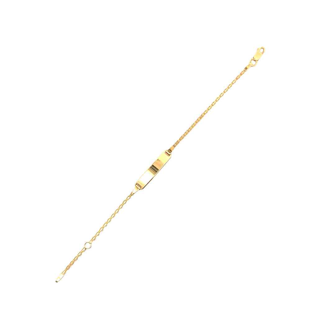 18k Yellow Gold Delicate Chain Bracelet