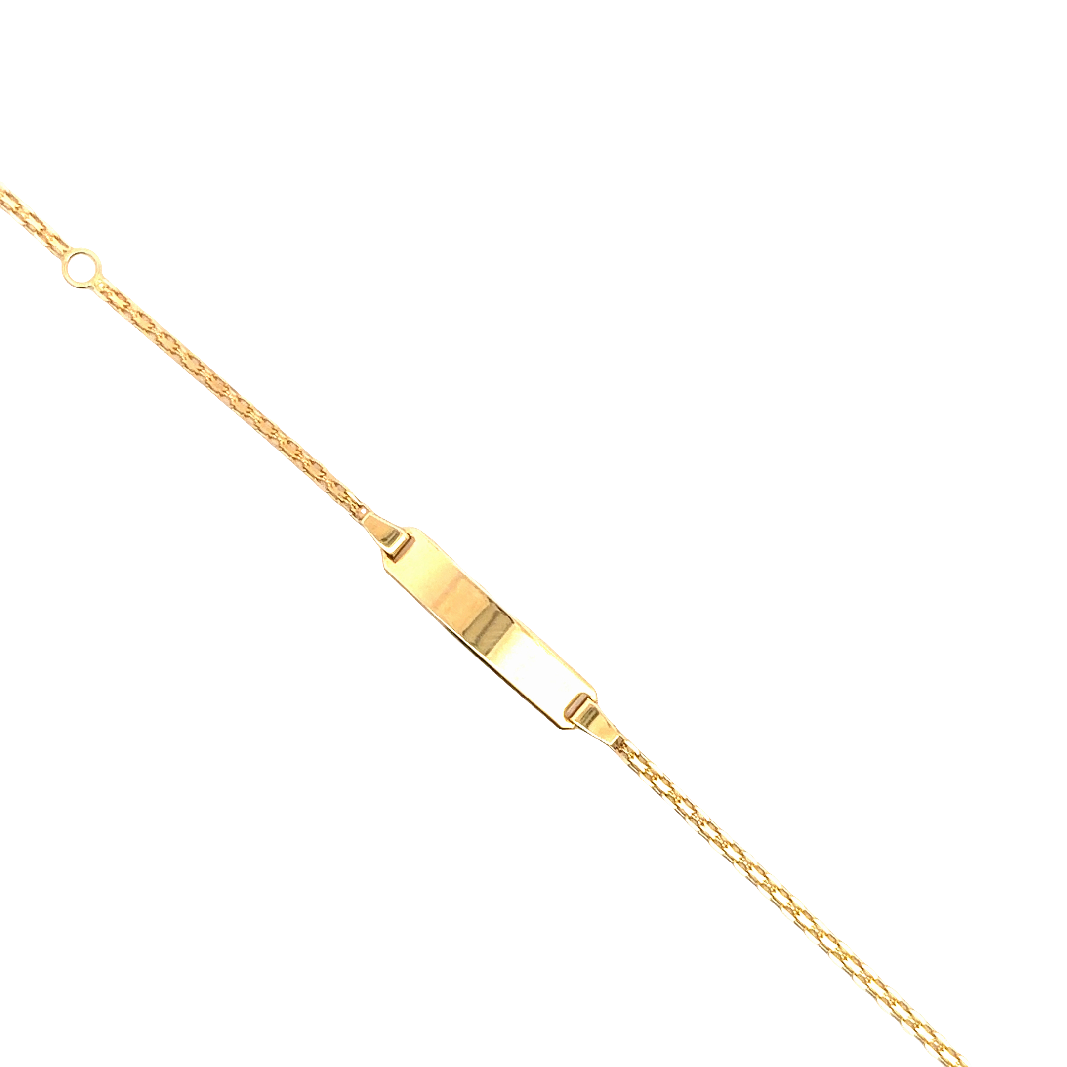 18k Yellow Gold Delicate Chain Bracelet