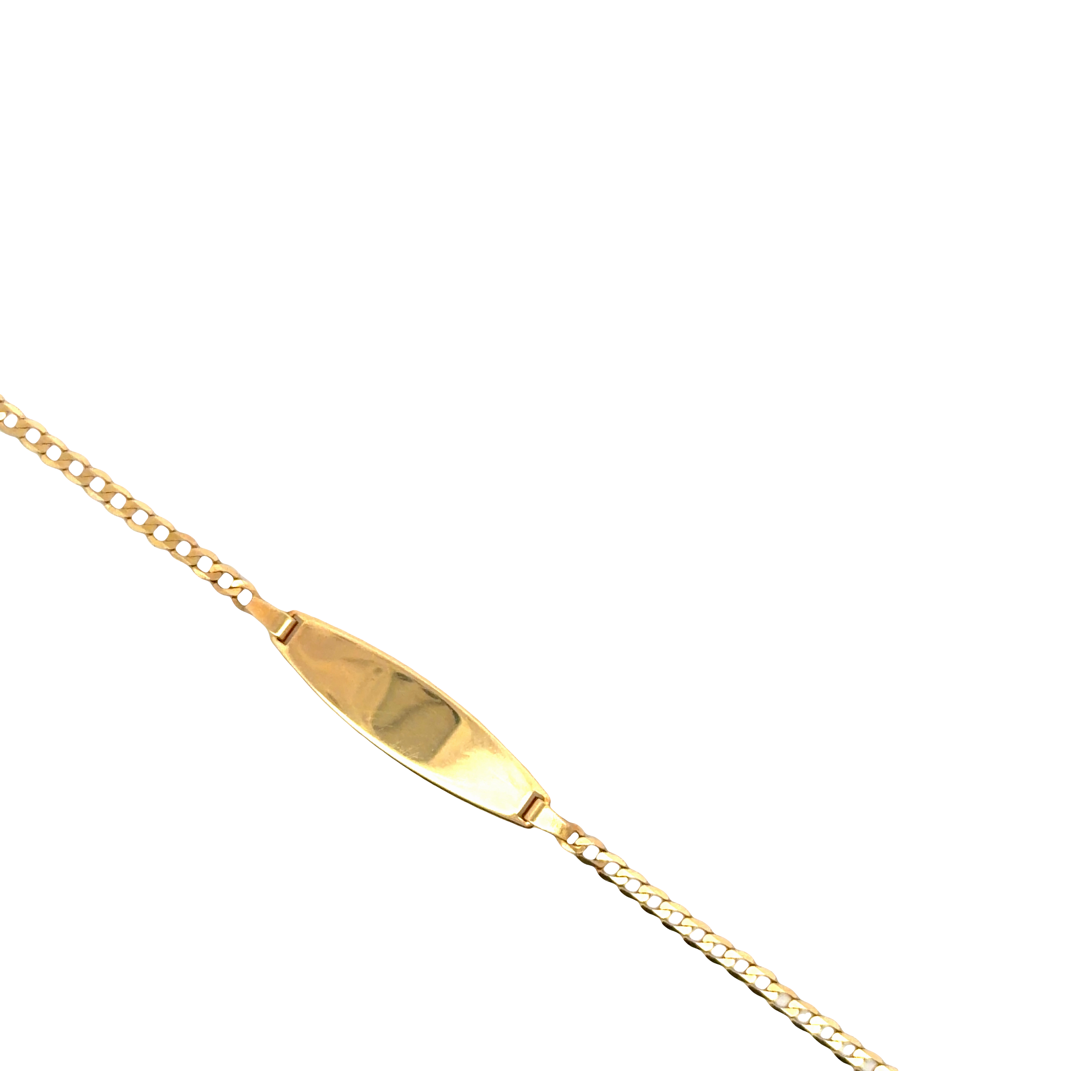 Yellow Gold Chain Bracelet