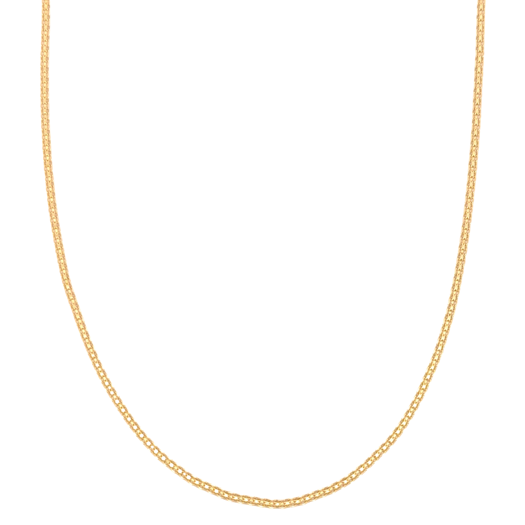 Classic Yellow Gold Chain Necklace