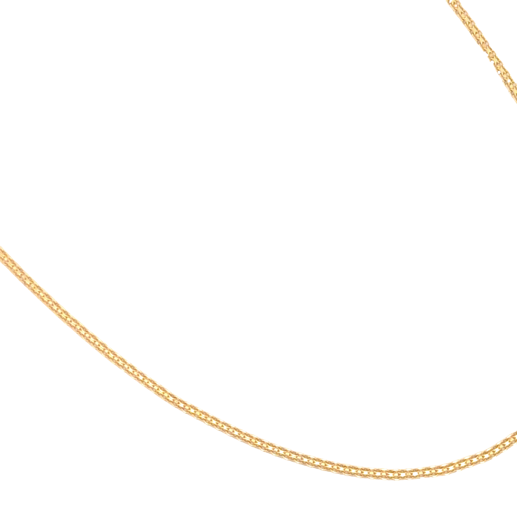 Classic Yellow Gold Chain Necklace