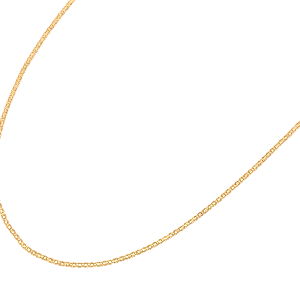 Classic Yellow Gold Chain Necklace