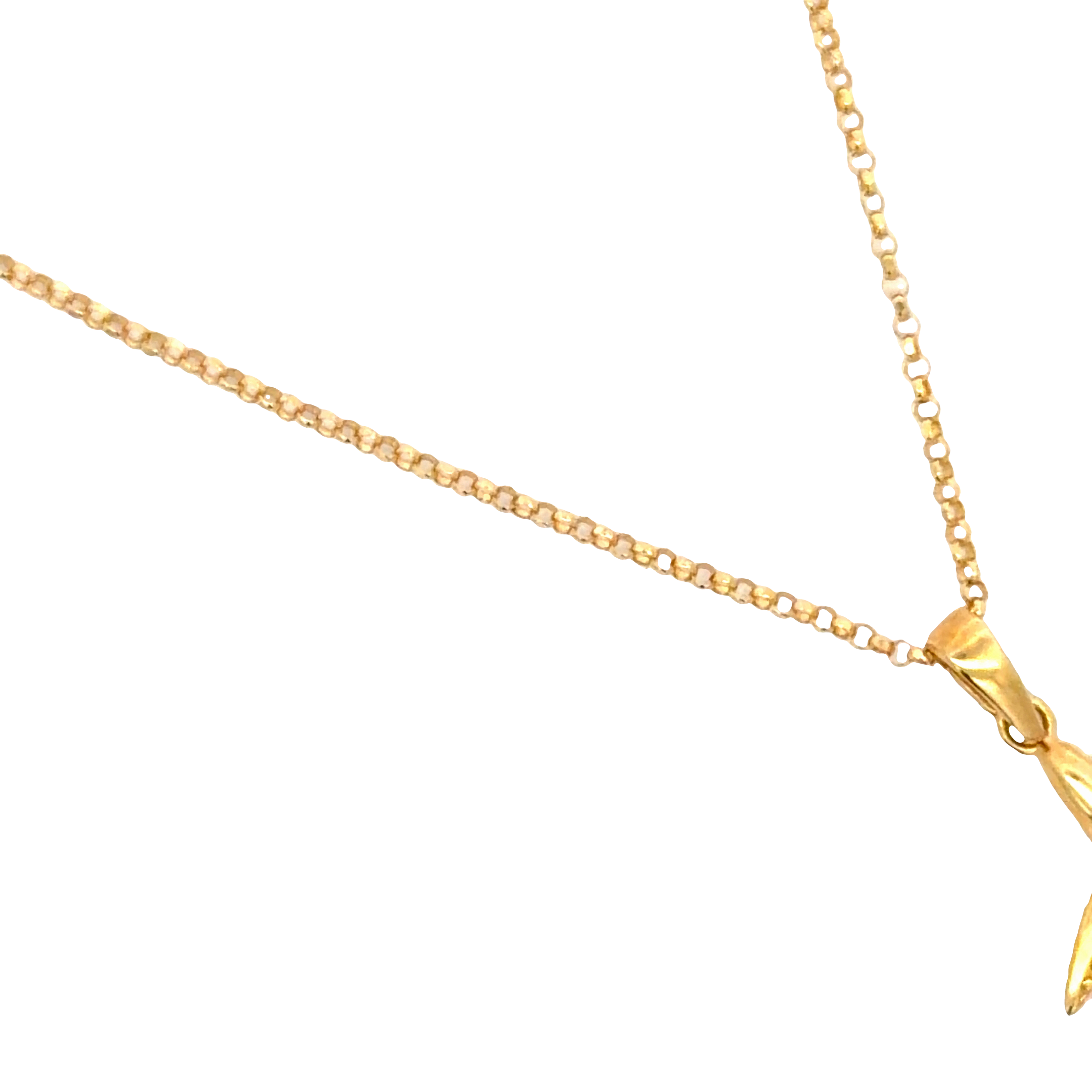 Delicate Yellow Gold Chain Necklace