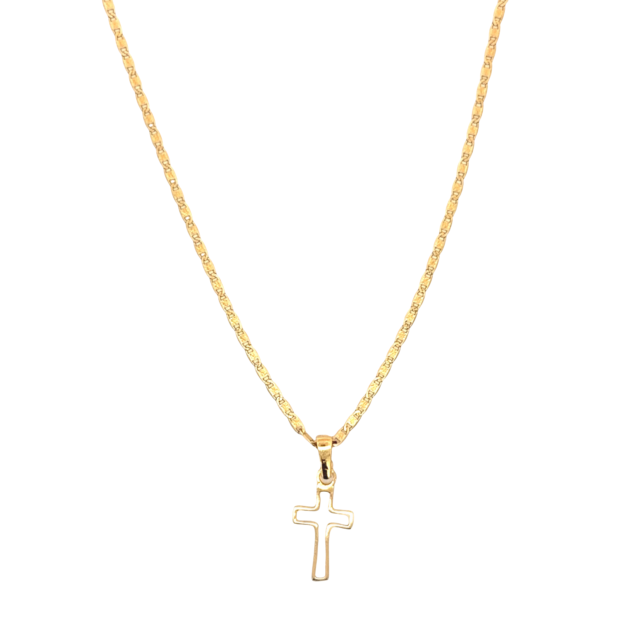 Classic Yellow Gold Chain Necklace