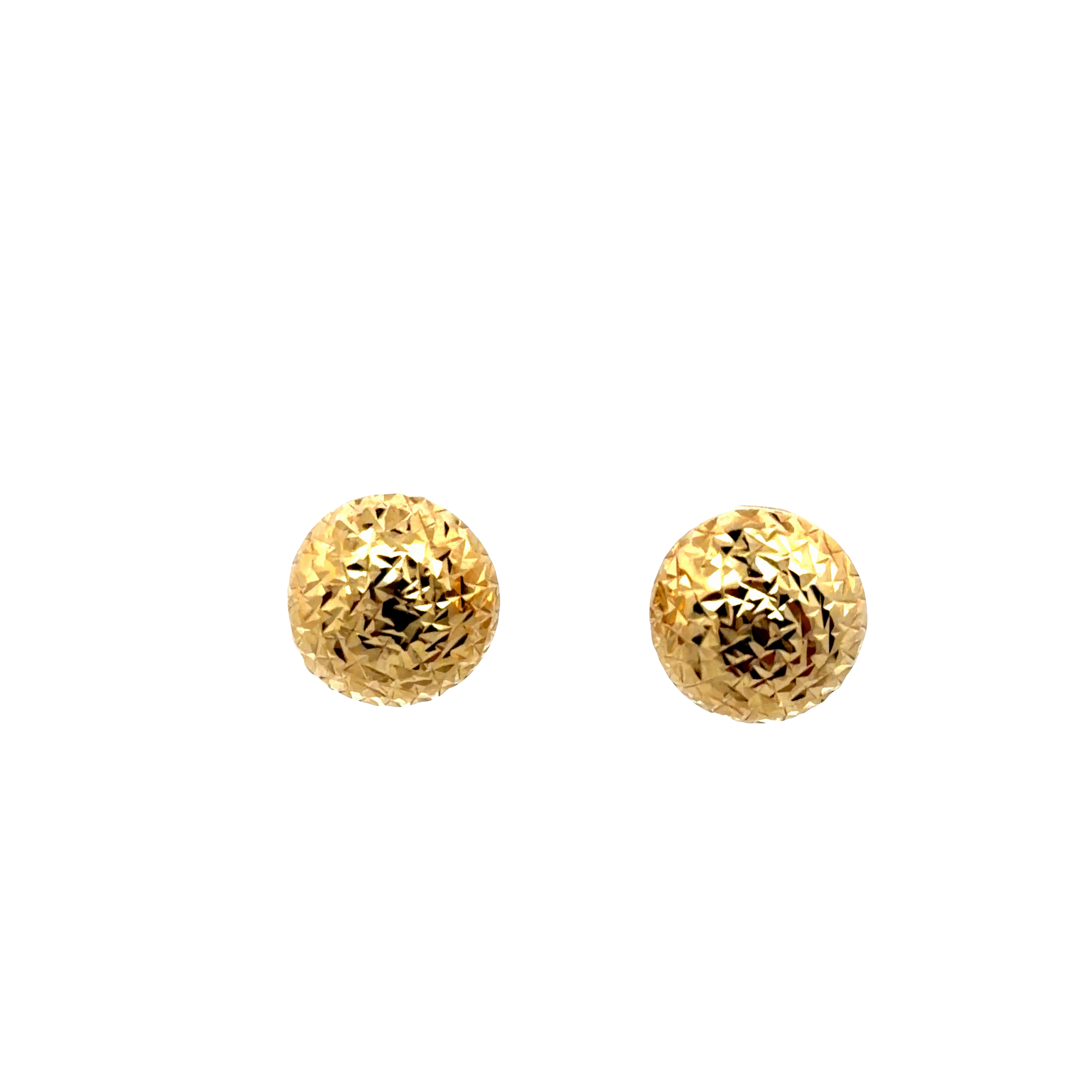 Classic Yellow Gold Stud Earrings