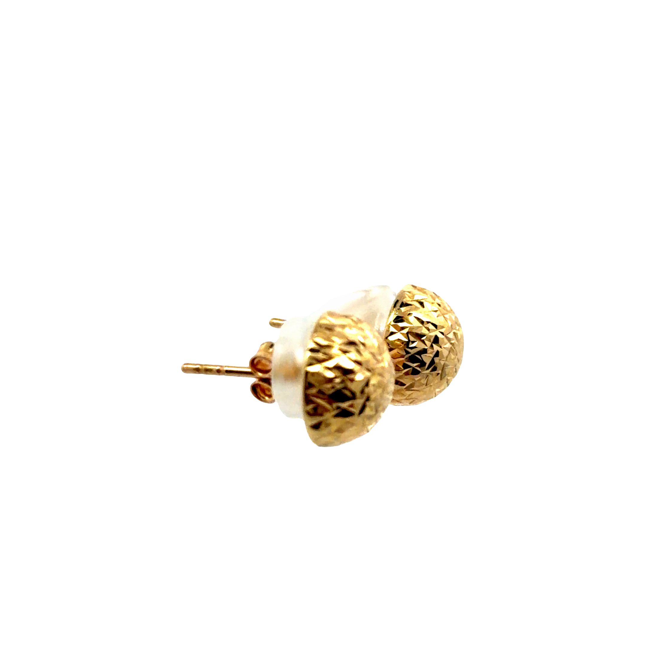 Classic Yellow Gold Stud Earrings