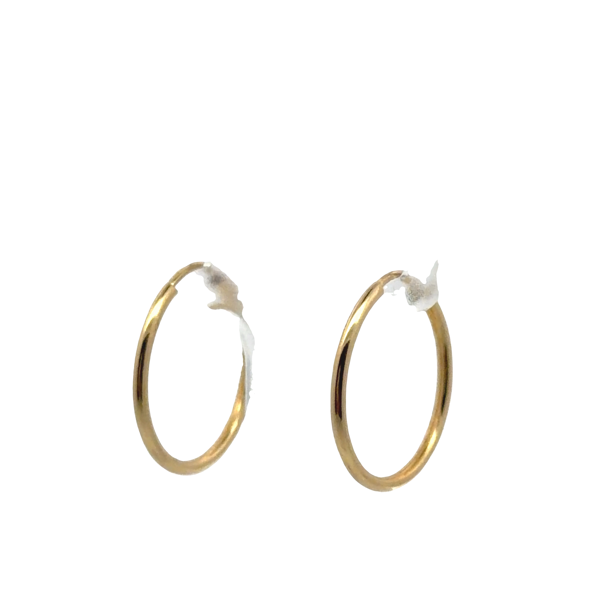 Timeless Yellow Gold Hoop Earrings