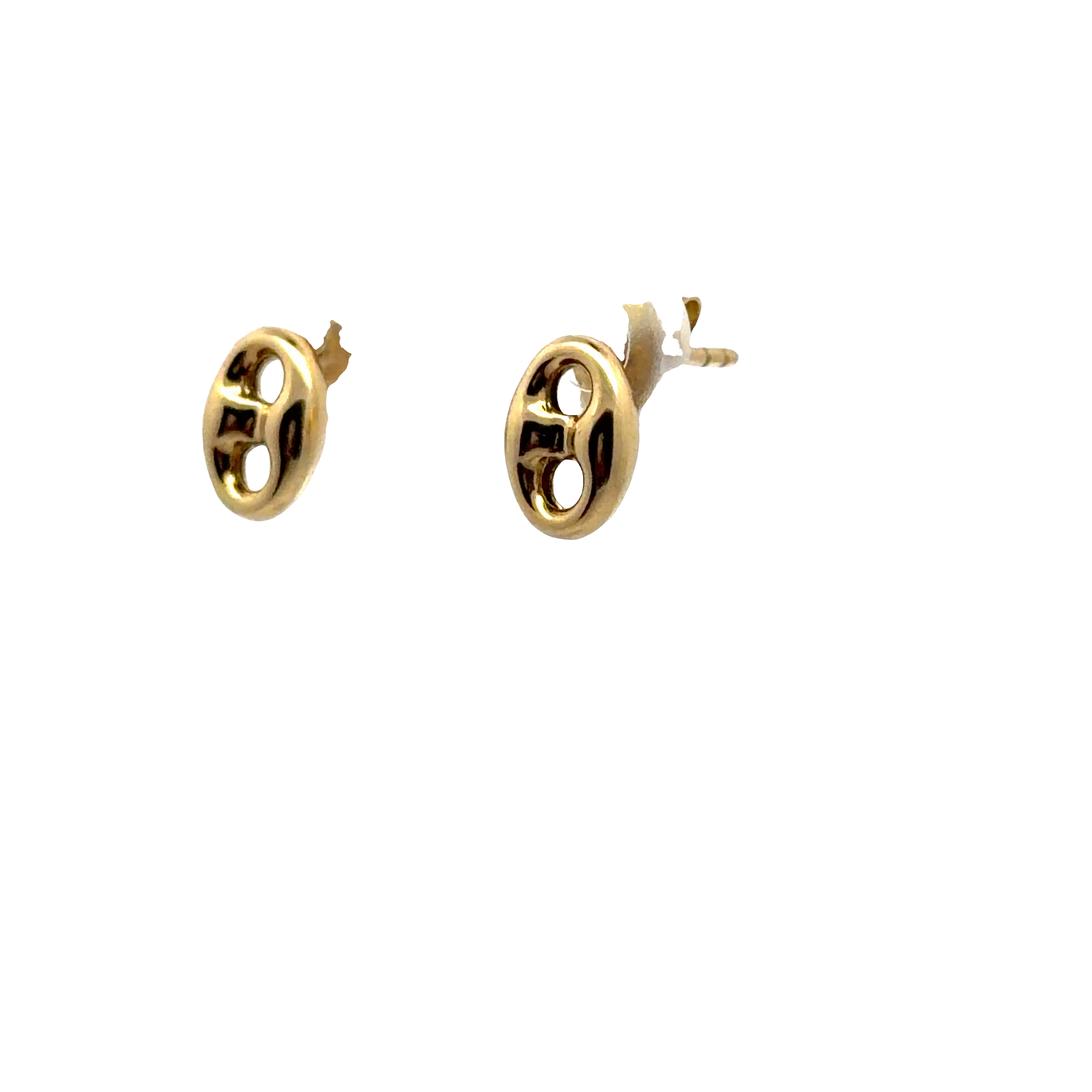 Classic Yellow Gold Stud Earrings