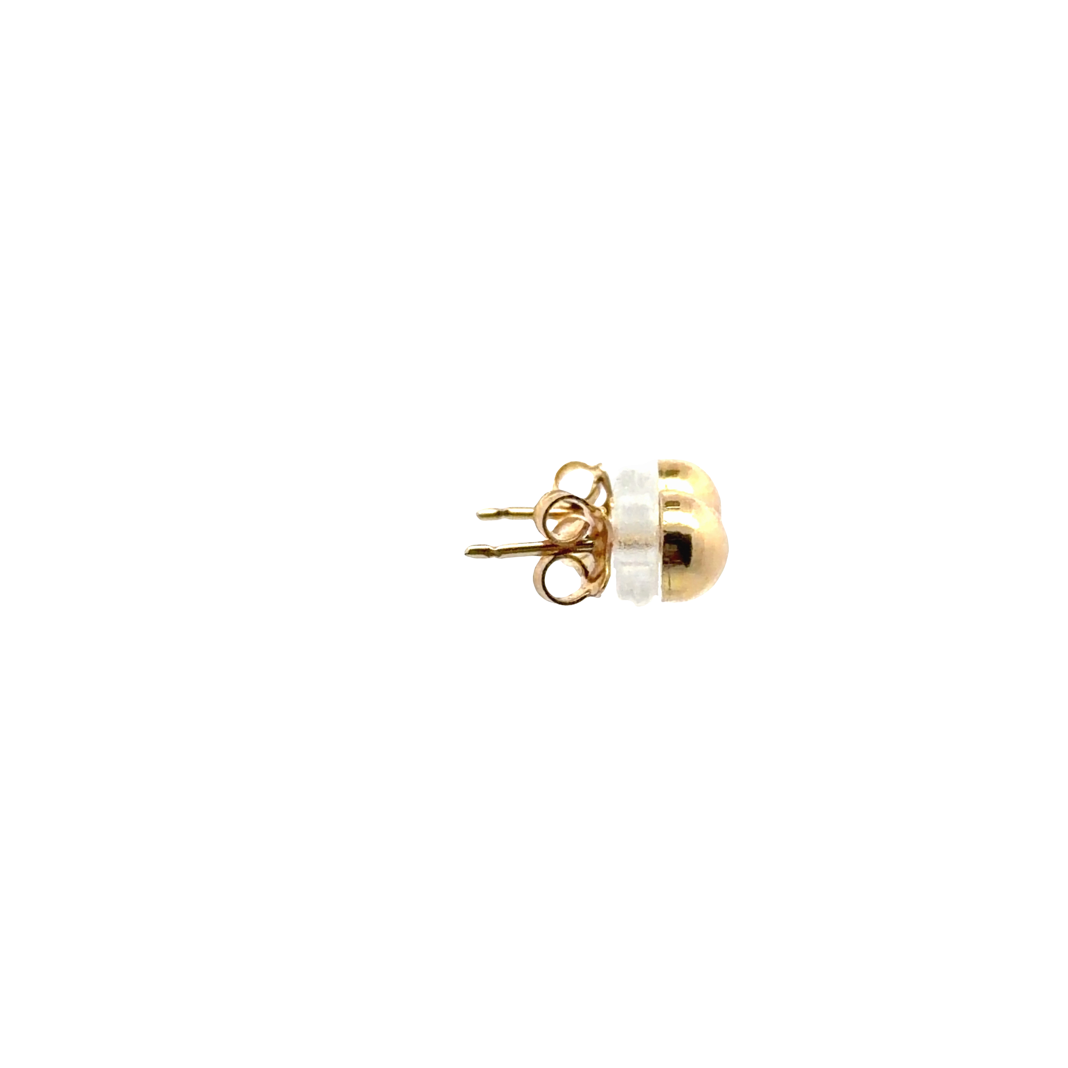 Classic 18k Yellow Gold Ball Stud Earrings