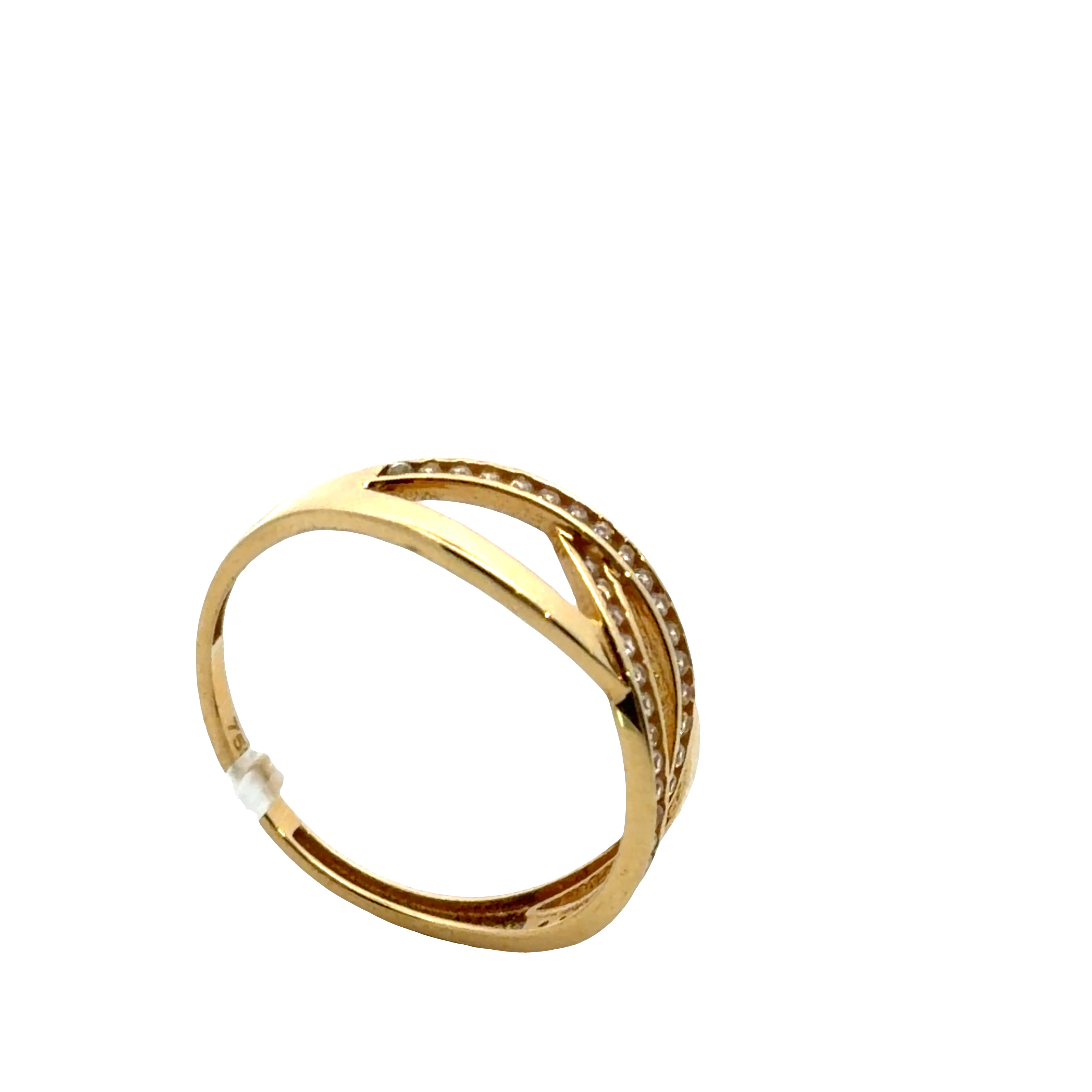 Yellow Gold Multistone brillant Ring