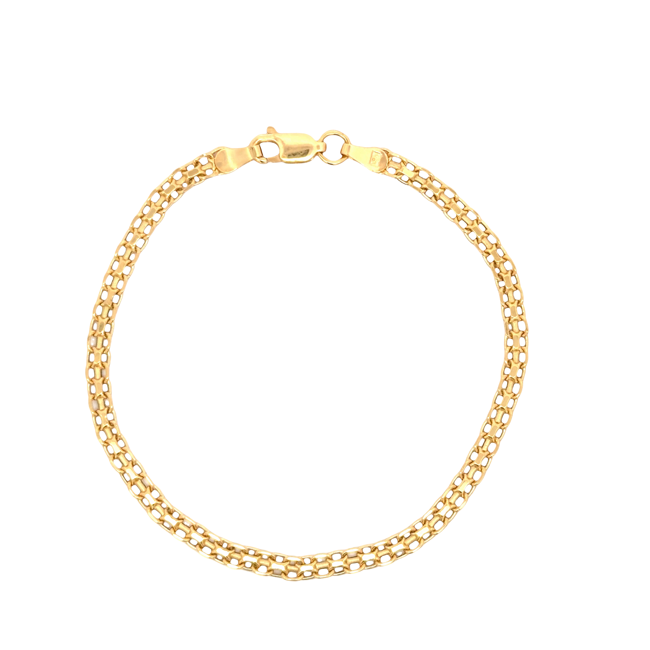Classic Yellow Gold Chain Bracelet