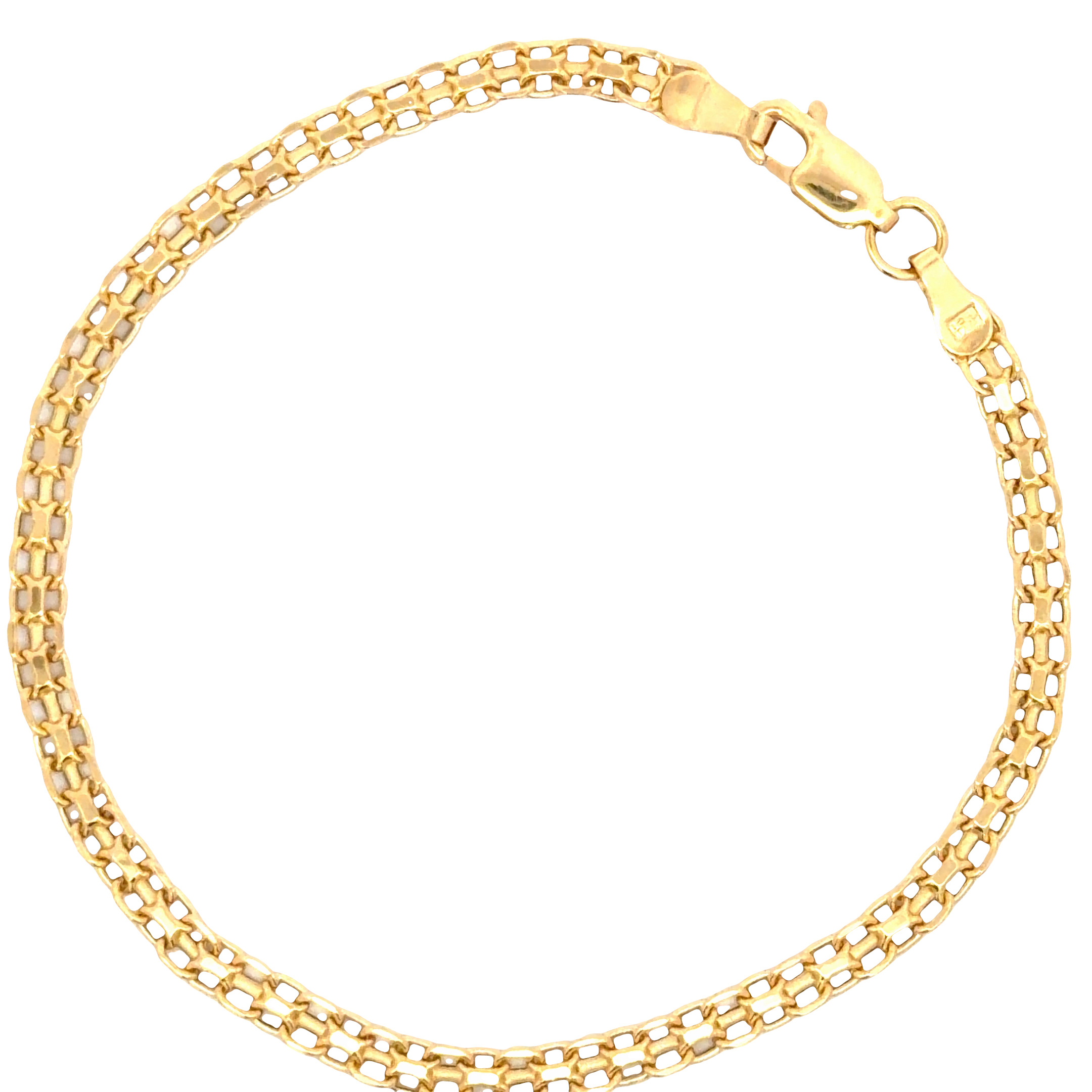 Classic Yellow Gold Chain Bracelet