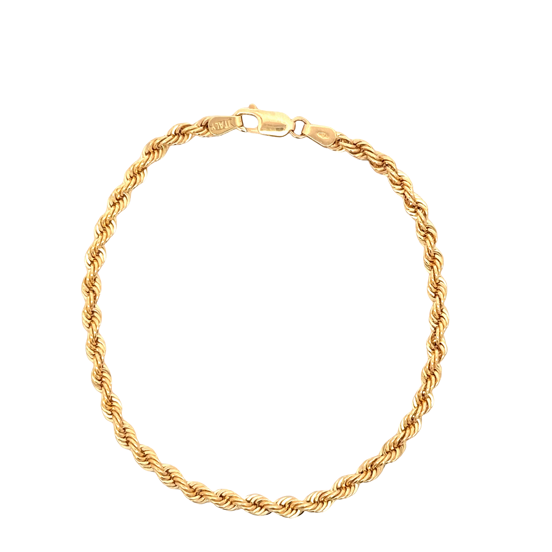 Classic Yellow Gold Chain Bracelet