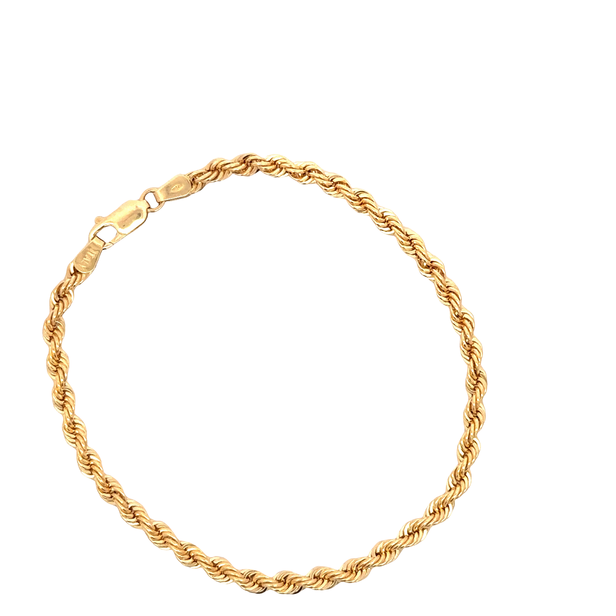 Classic Yellow Gold Chain Bracelet