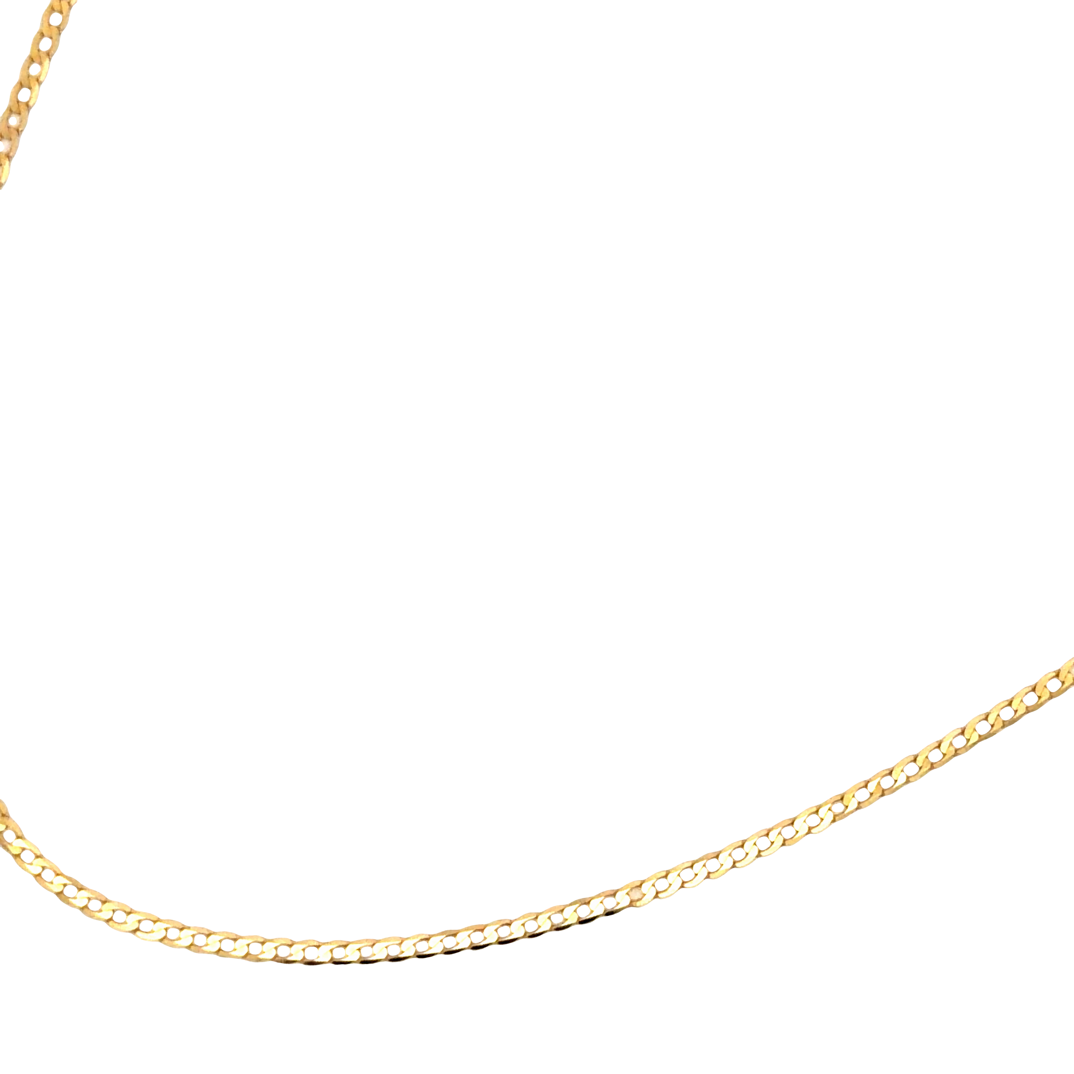 Classic Yellow Gold Chain Necklace