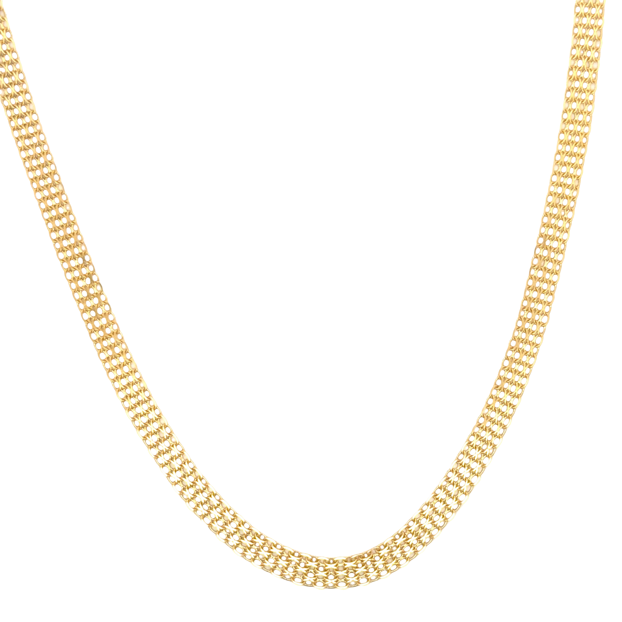 Classic Yellow Gold Chain Necklace