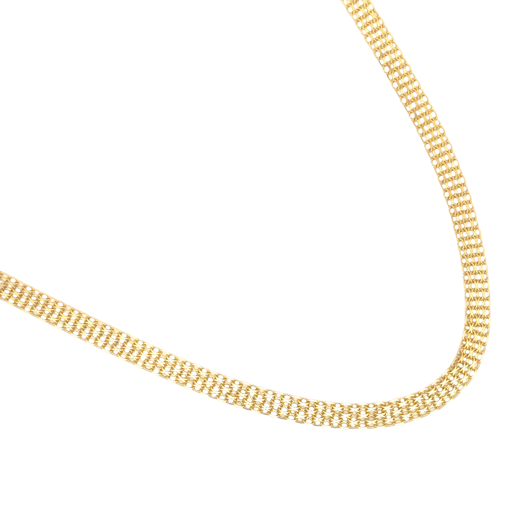 Classic Yellow Gold Chain Necklace