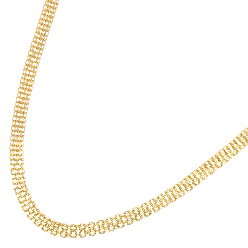 Classic Yellow Gold Chain Necklace