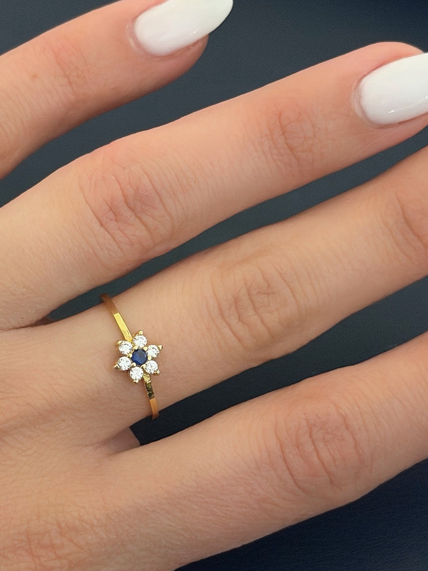 Anillo dama Oro 18k Italiano
