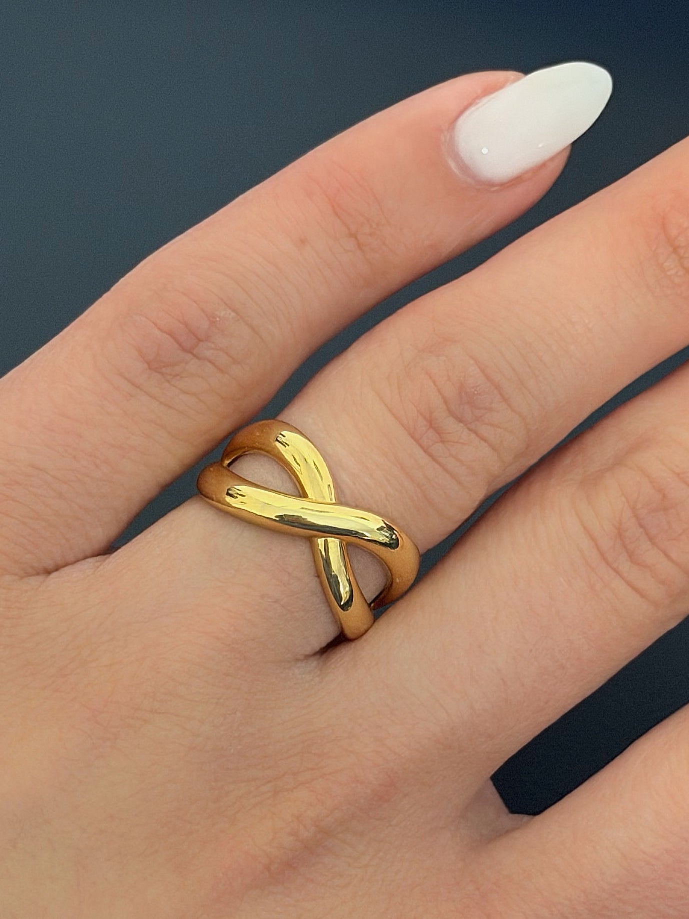 Anillo dama Oro 18k Italiano