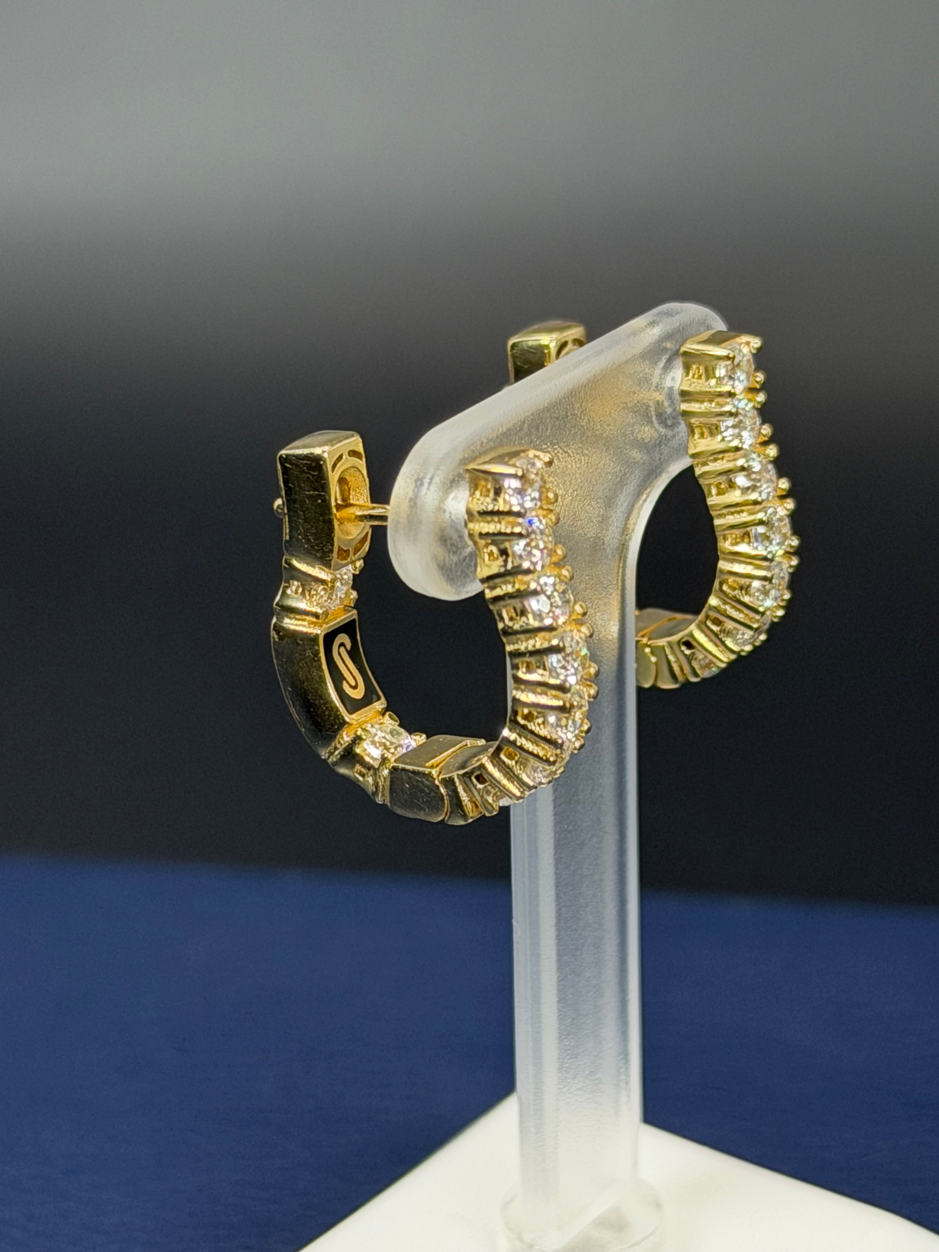 Argollas Oro 18k Italiano