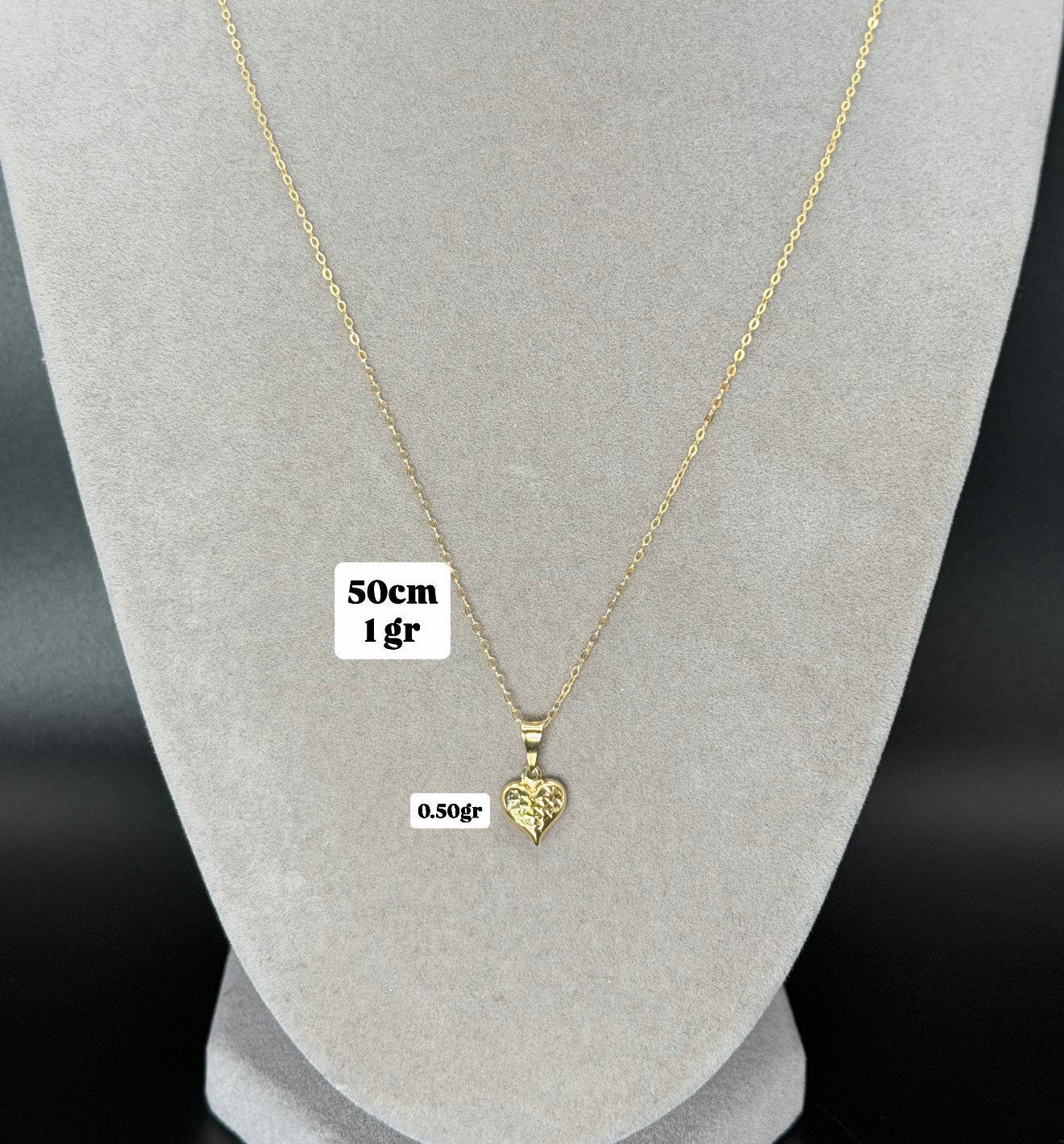 Cadena y dije Oro 18k italiano