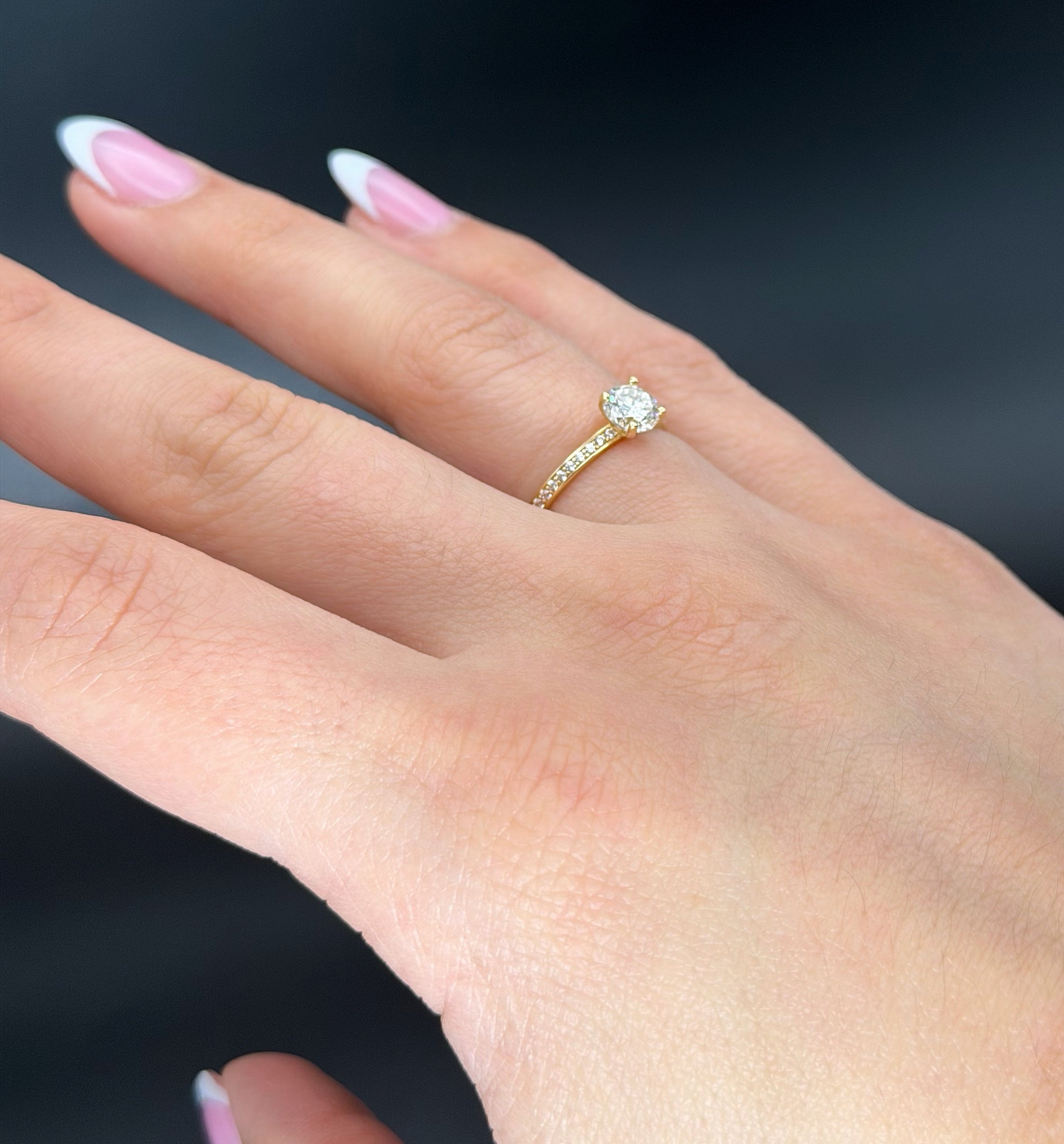 Anillo de dama Oro 18k Italiano
