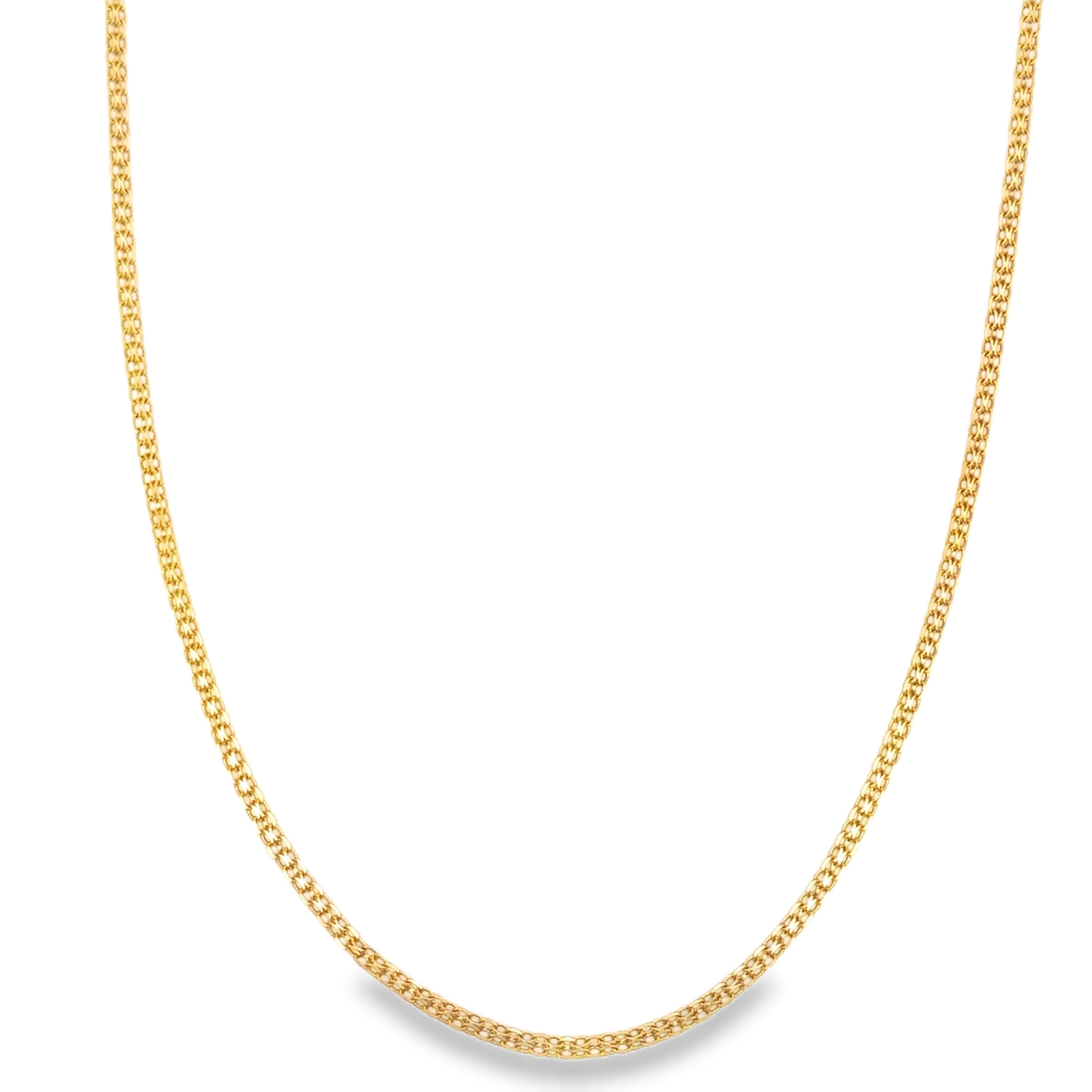Classic Yellow Gold Chain Necklace
