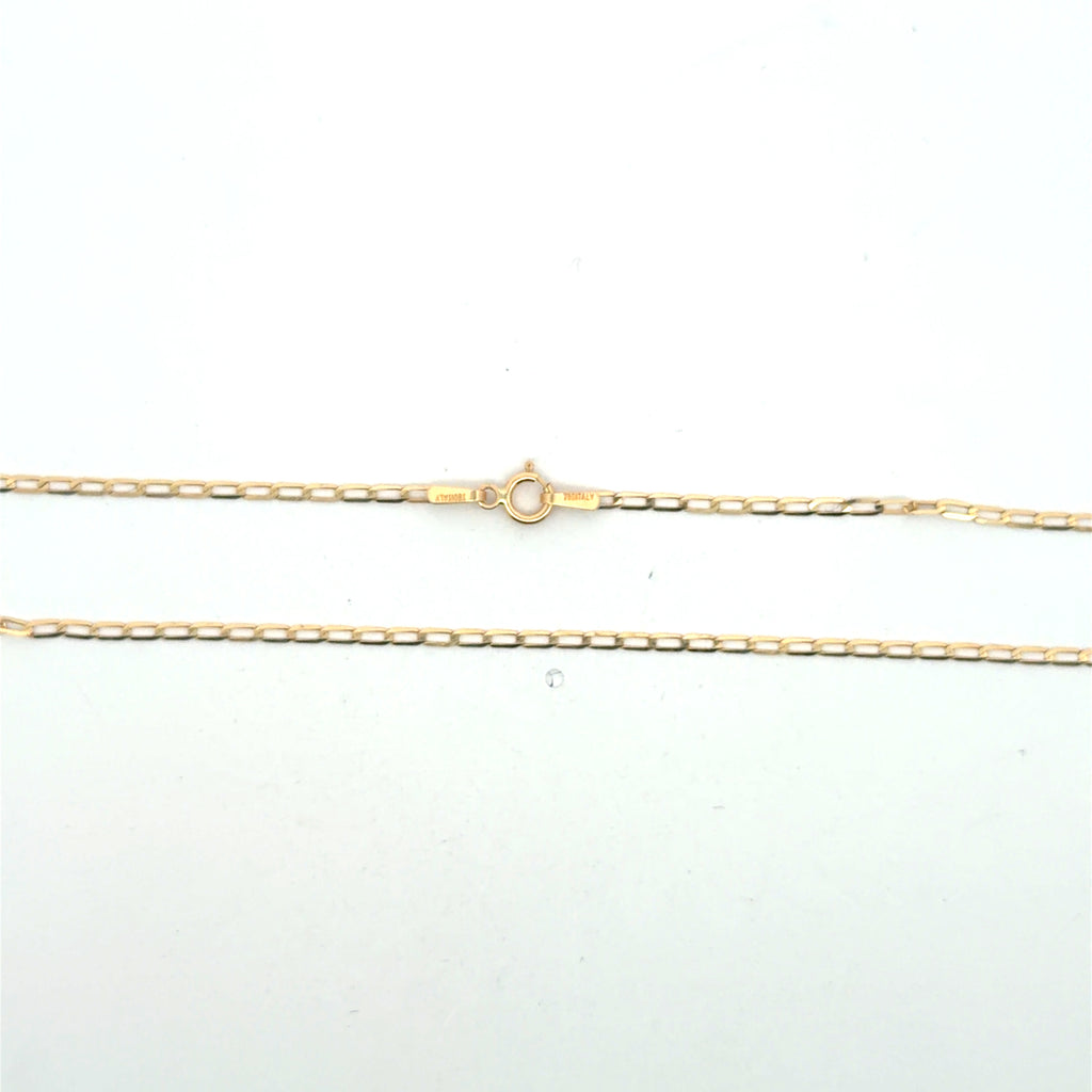 Yellow Gold zirconia  Bow Pendant Necklace with Heart Charms