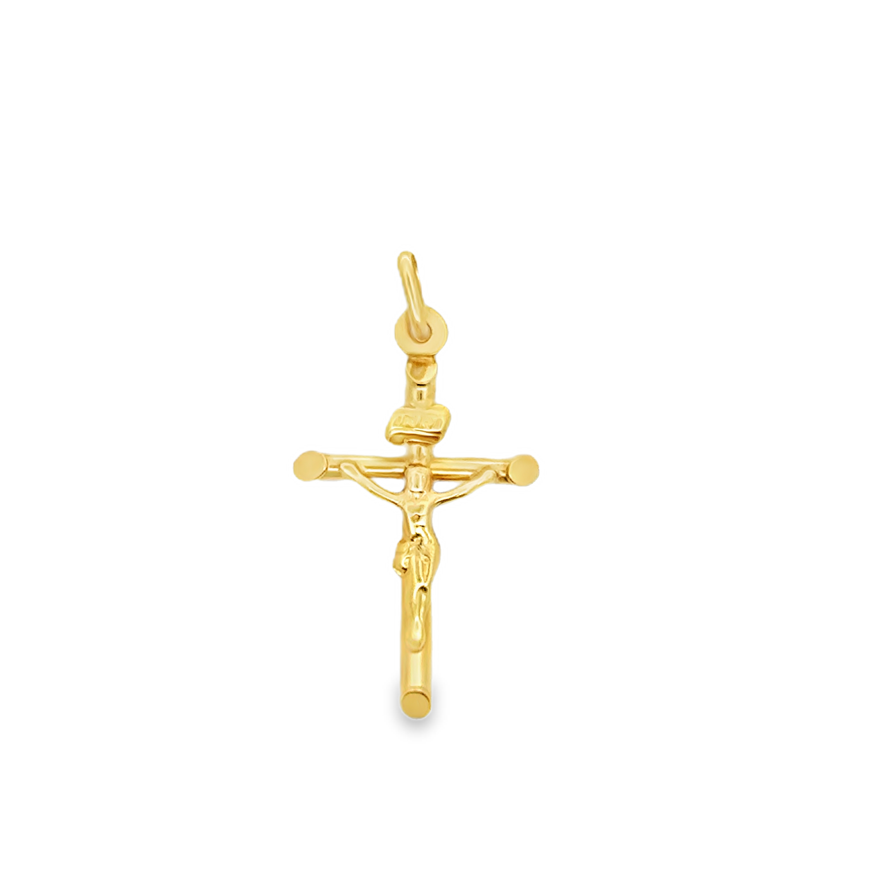 Classic Yellow Gold Crucifix Pendant
