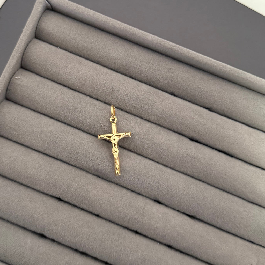 Yellow Gold Crucifix Pendant