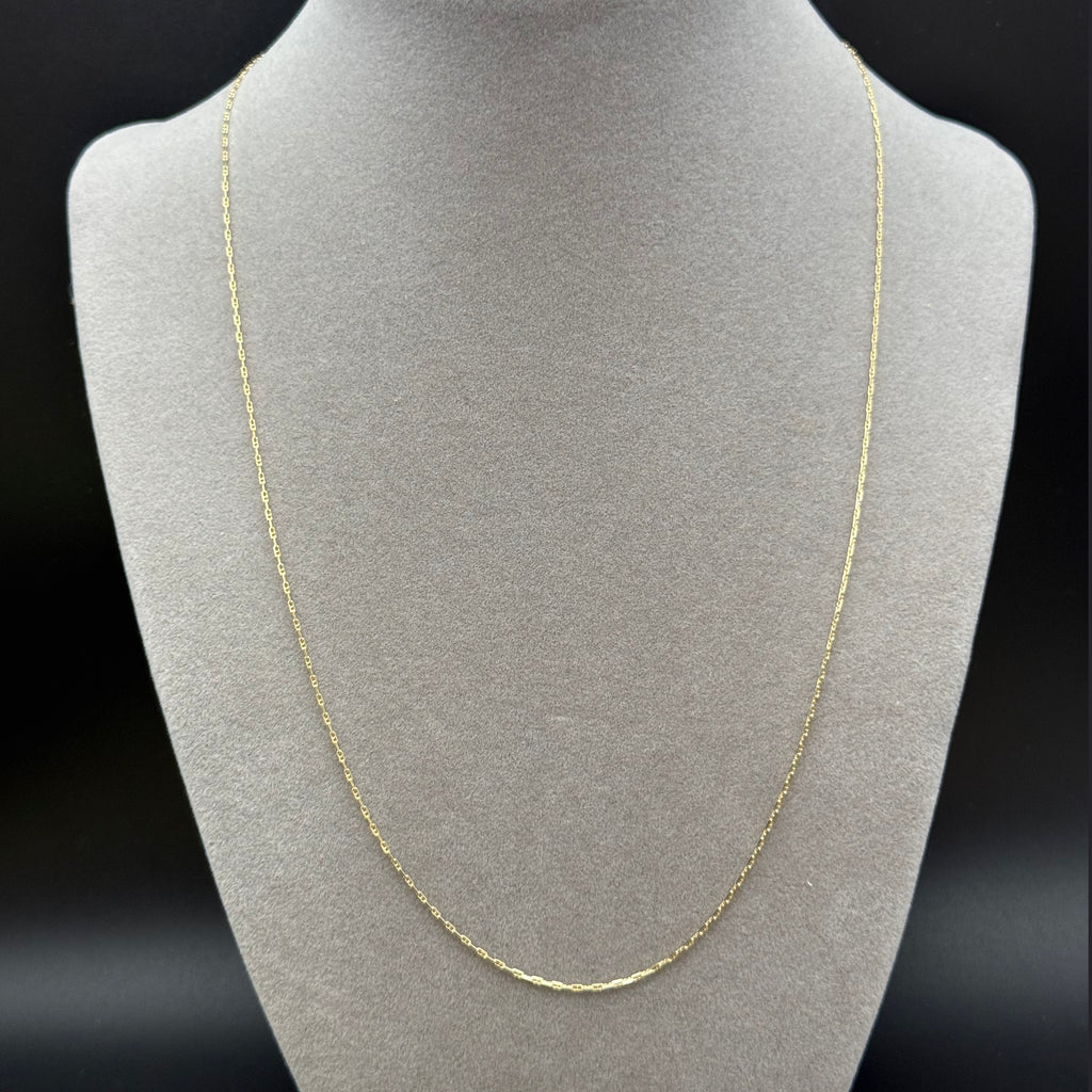 Fine Yellow Gold Link Chain Necklace