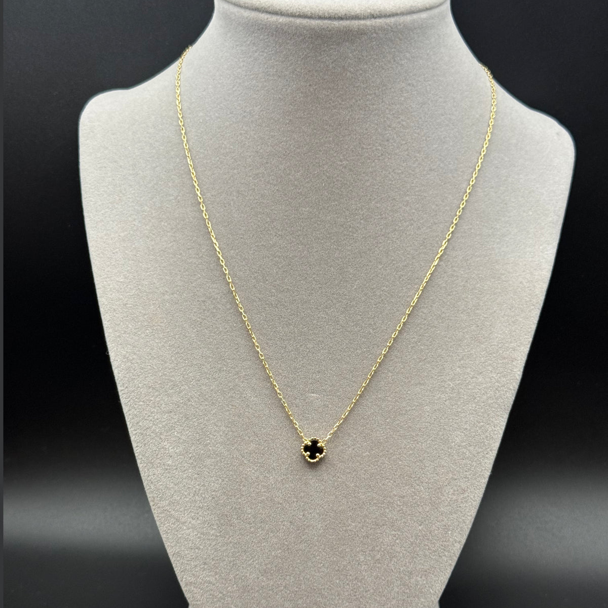 Yellow Gold Chain Necklace with Lobster Clasp