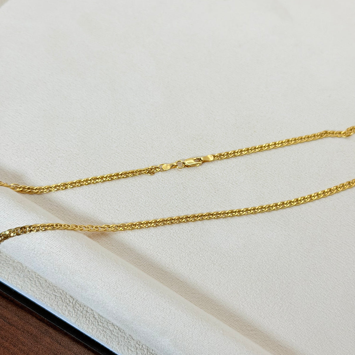Classic Yellow Gold Chain Necklace