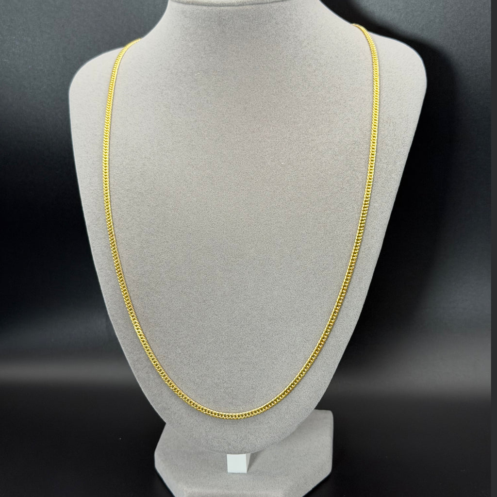 Classic Yellow Gold Chain Necklace